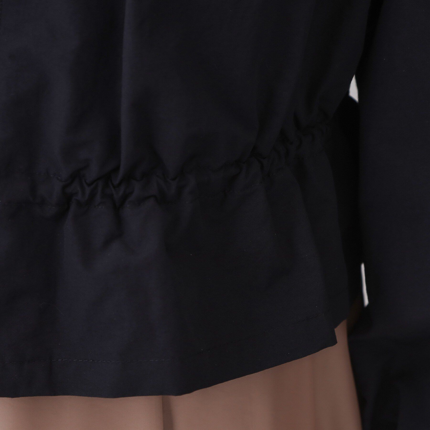 index「スタンドカラーペプラムブルゾン【洗濯機OK】」|ブルゾン・スタジャン|