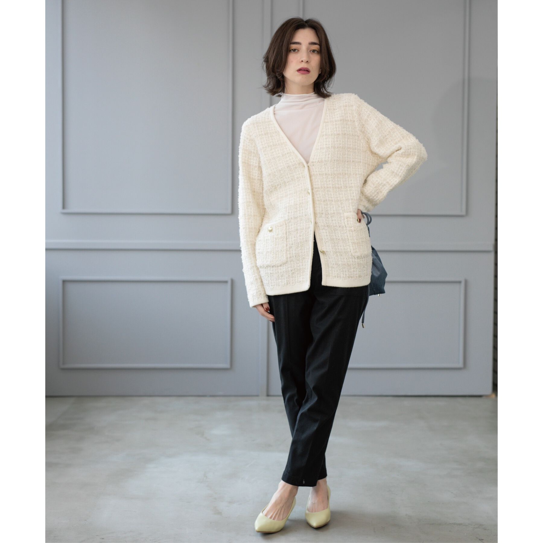 OPAQUE.CLIP「《S-LLサイズ》ストレッチベイカーパンツ【洗濯機洗い可】」|その他|