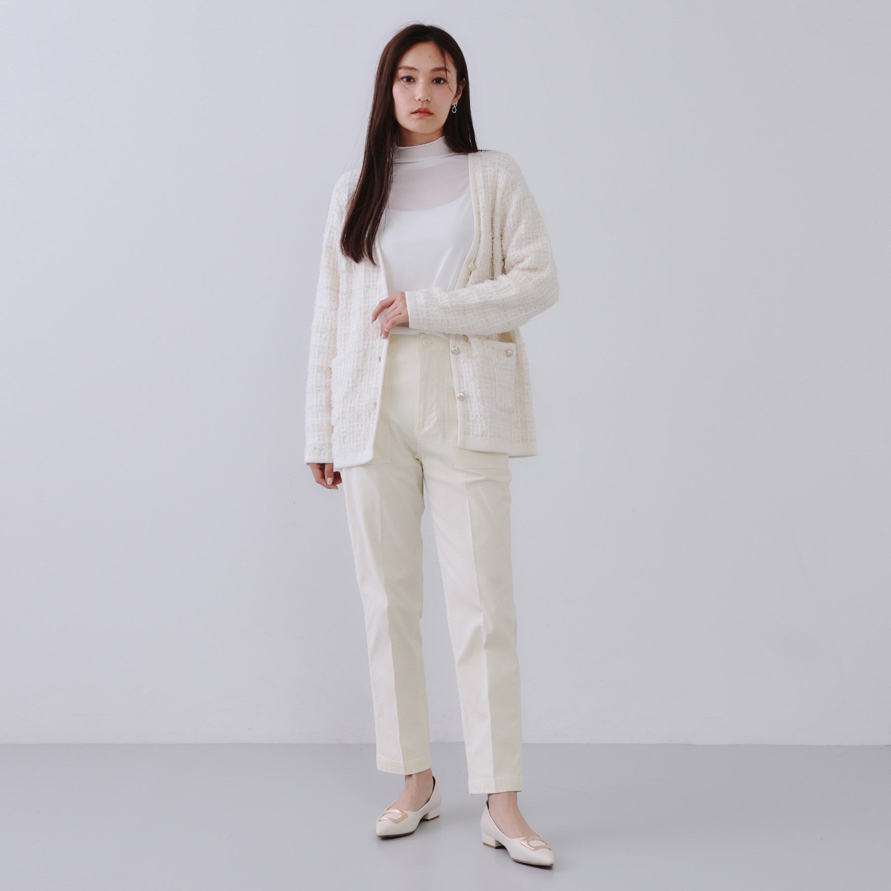 OPAQUE.CLIP「《S-LLサイズ》ストレッチベイカーパンツ【洗濯機洗い可】」|その他|