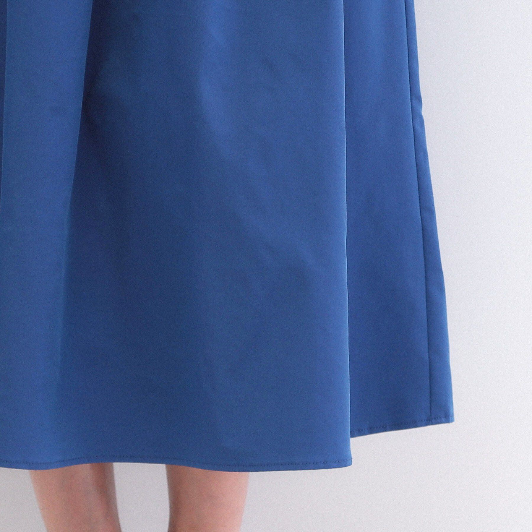 OPAQUE.CLIP「シャンブレータフタタックフレアスカート【洗濯機OK】」|スカート|