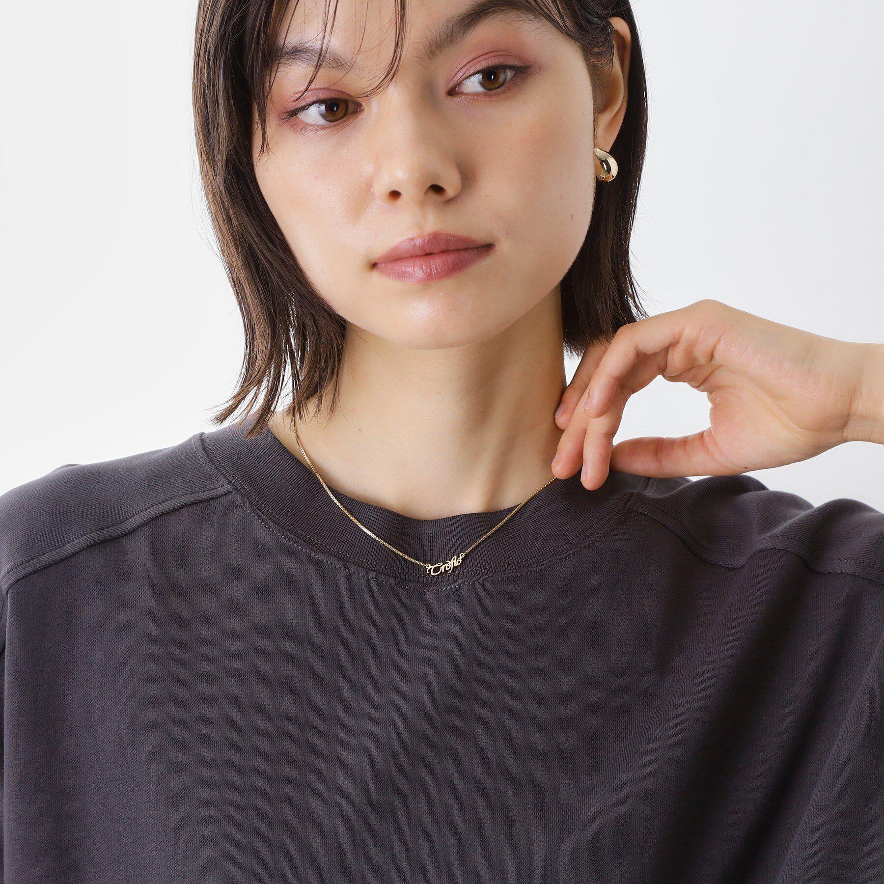 THE SHOP TK「レタリングネックレス」|ネックレス|