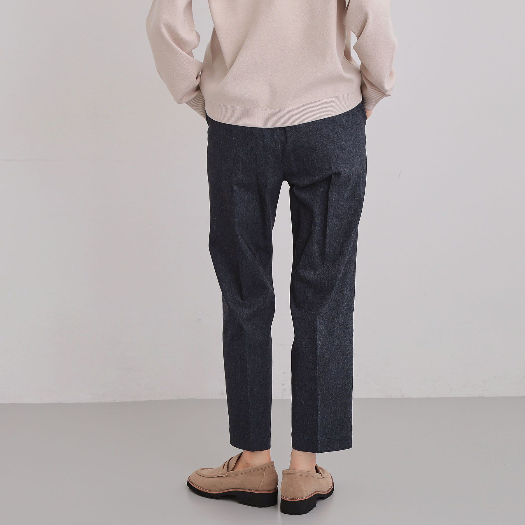 THE SHOP TK「【通勤・セレモニー】CAVIAN ベーシックテーパードパンツ/セットアップ可」|その他|