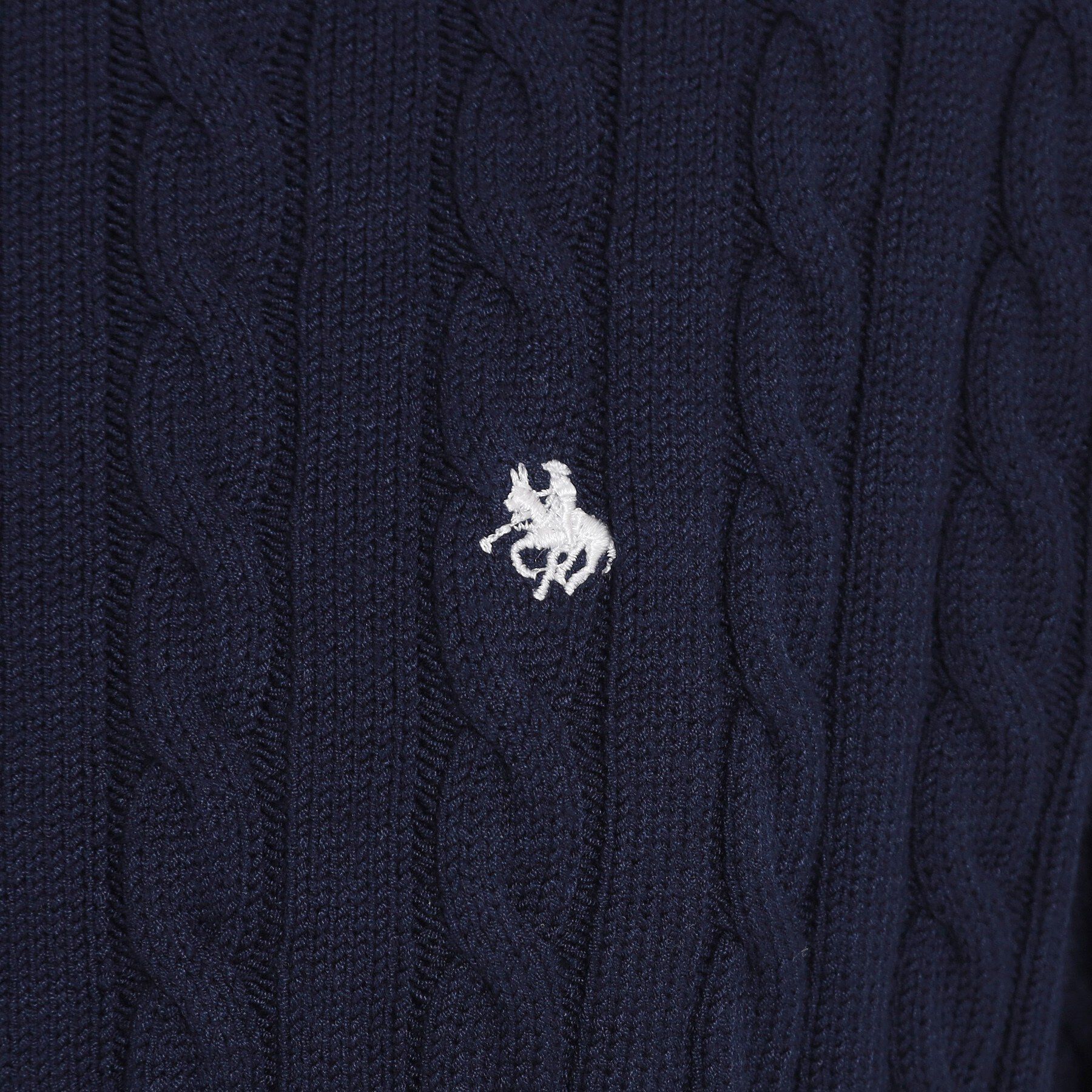 THE SHOP TK「【POLO BCS 別注】5分袖ケーブルニット」|ニット・セーター|