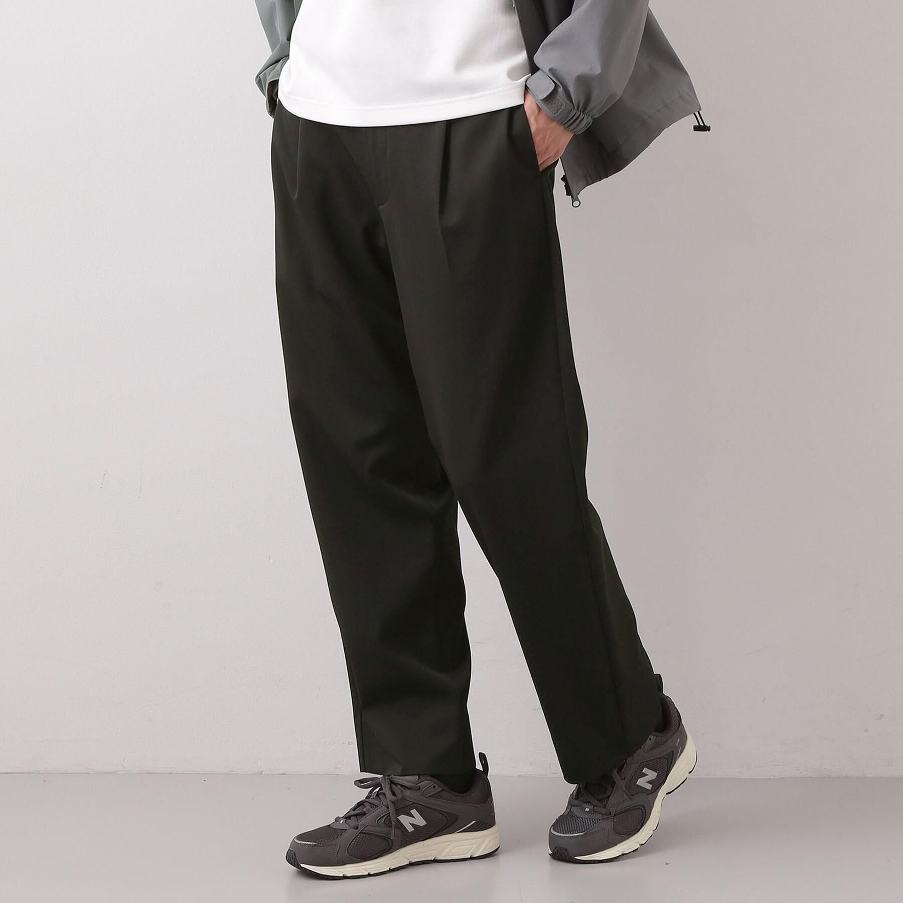 THE SHOP TK「FLEX LINE セミワイドイージーパンツ　ストレッチ/防シワ/マシンウォッシャブル/セットアップ」|その他|