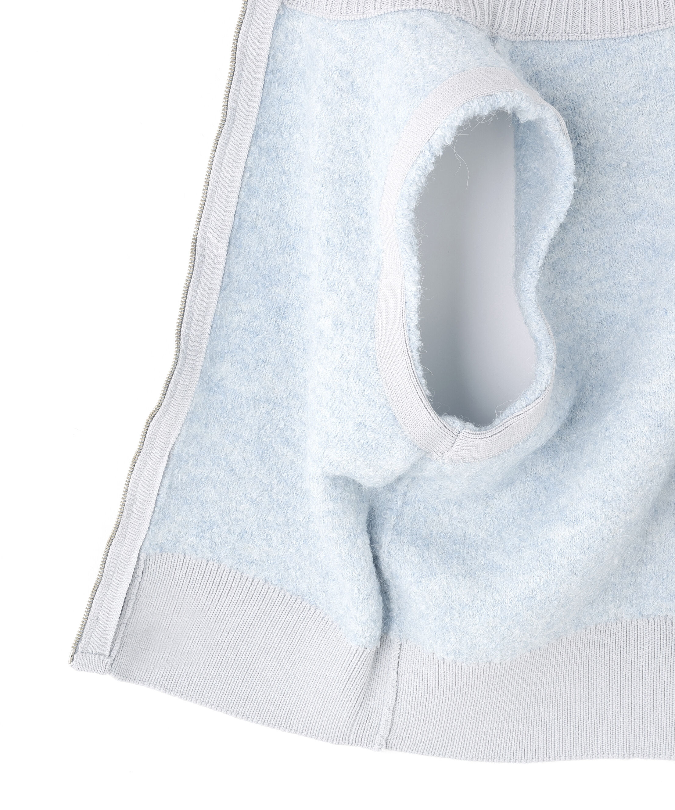  「ブークレジップニットベスト」|ニット・セーター|