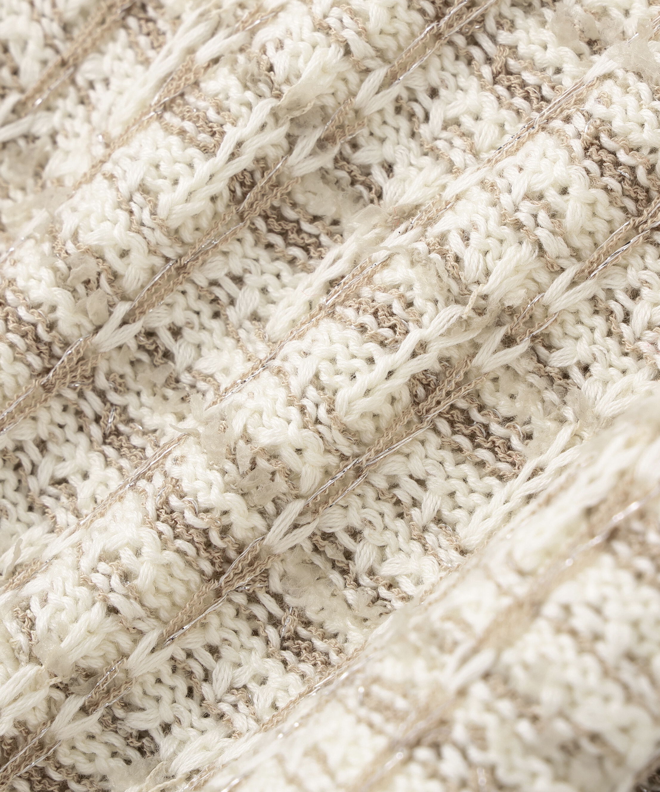  「ツイードVネックカーディガン」|ニット・セーター|