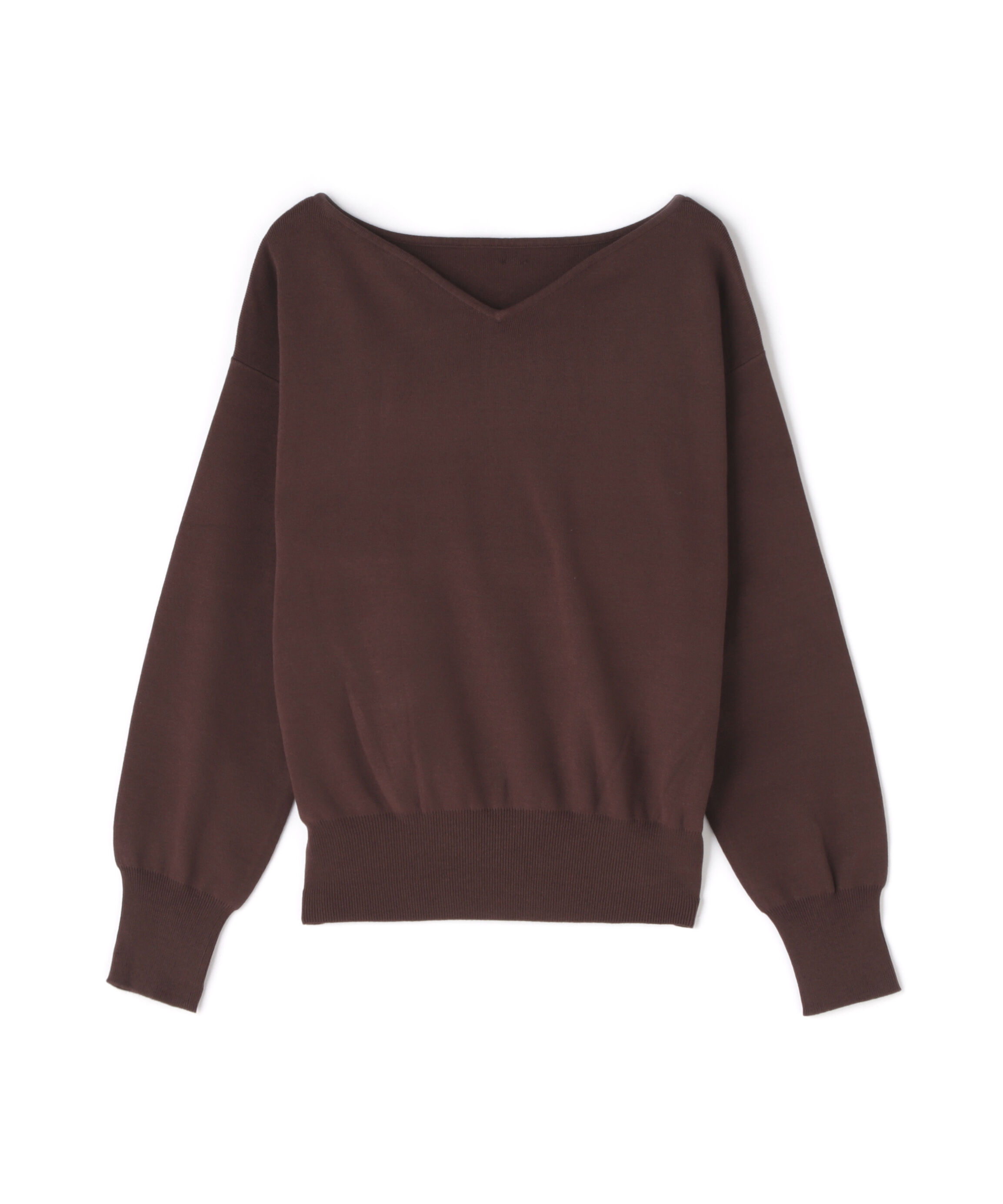  「総針ベーシックシリーズ ニュアンスVネックニット」|ニット・セーター|