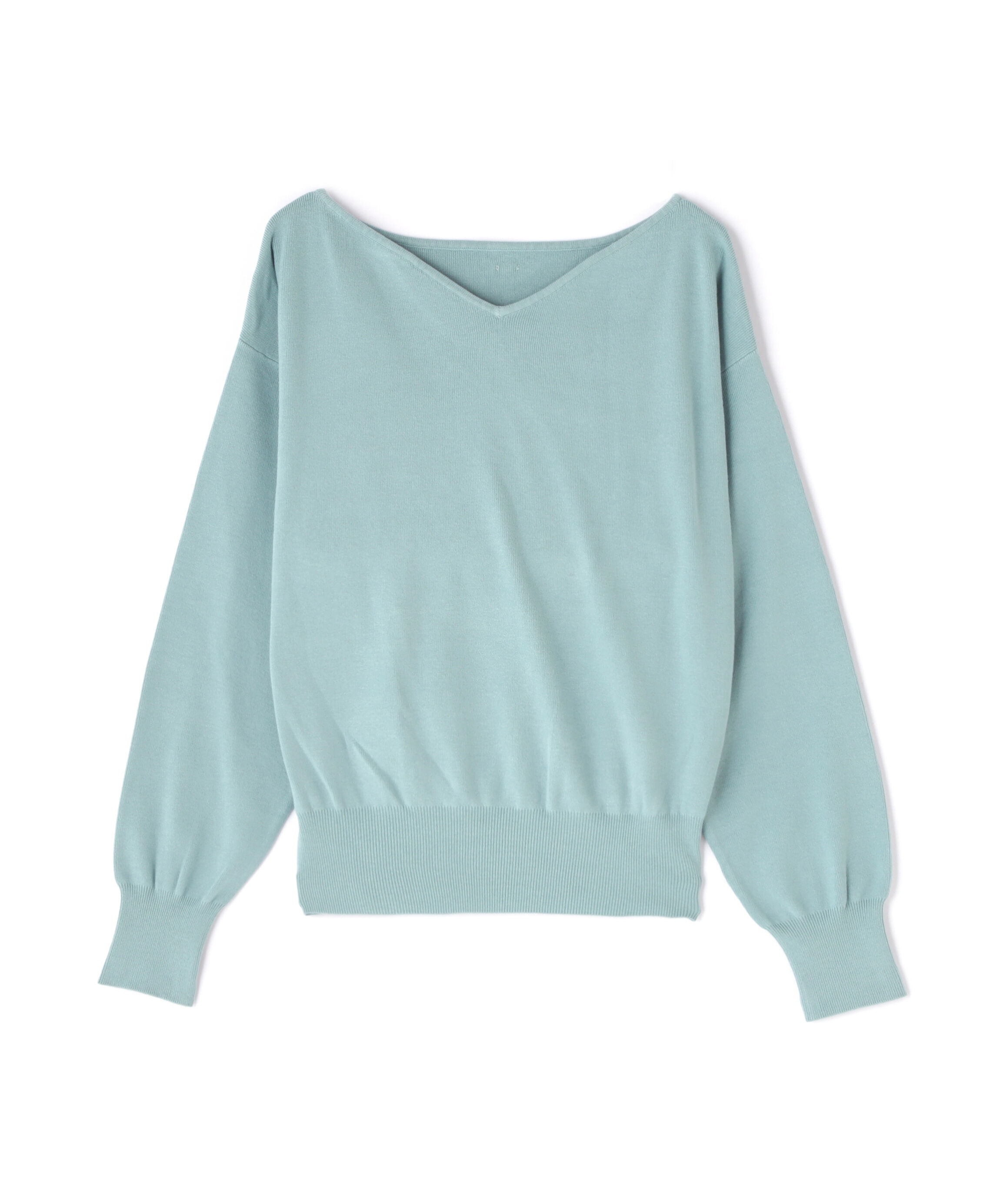  「総針ベーシックシリーズ ニュアンスVネックニット」|ニット・セーター|