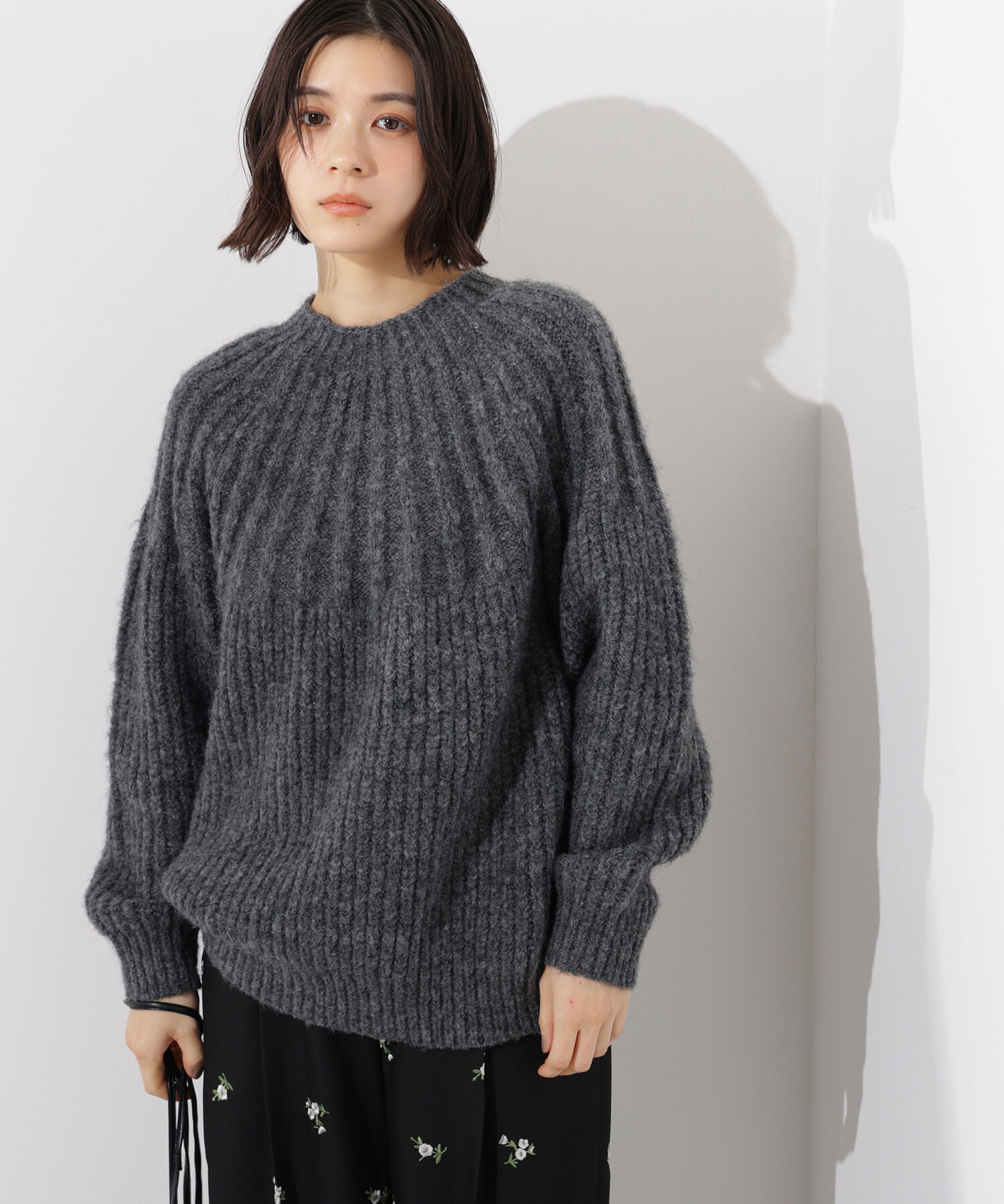  「〈N.〉求心編みニット」|ニット・セーター|