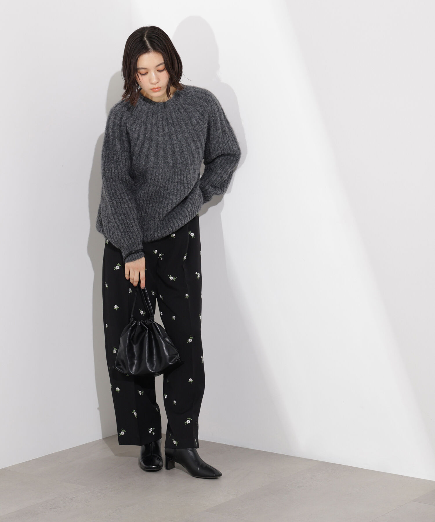  「〈N.〉求心編みニット」|ニット・セーター|