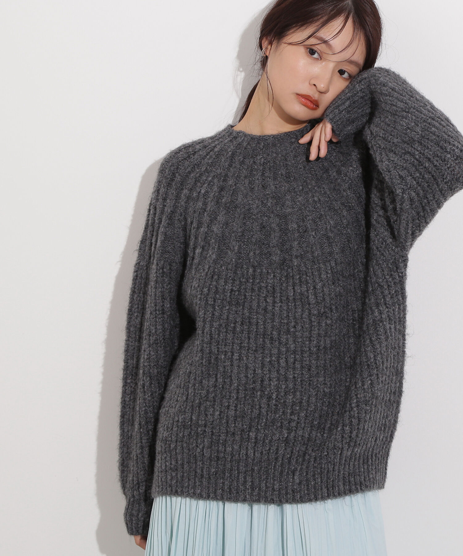  「〈N.〉求心編みニット」|ニット・セーター|