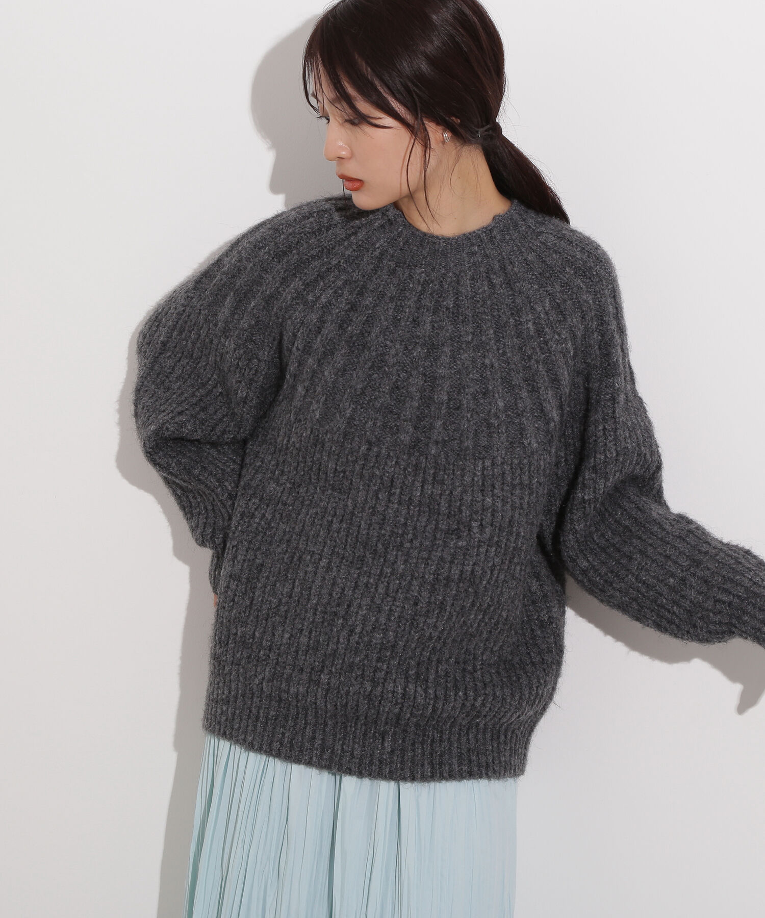  「〈N.〉求心編みニット」|ニット・セーター|