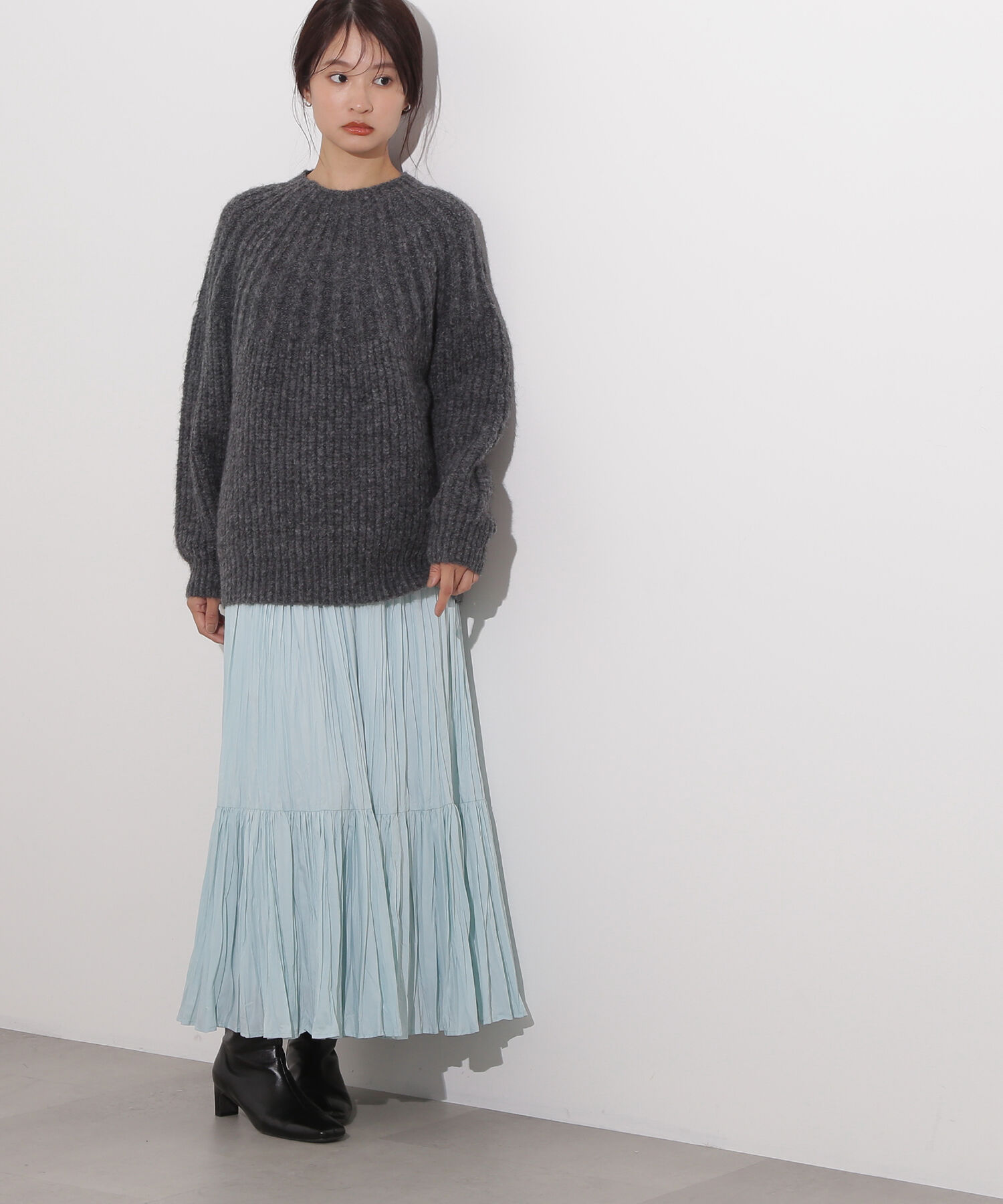  「〈N.〉求心編みニット」|ニット・セーター|