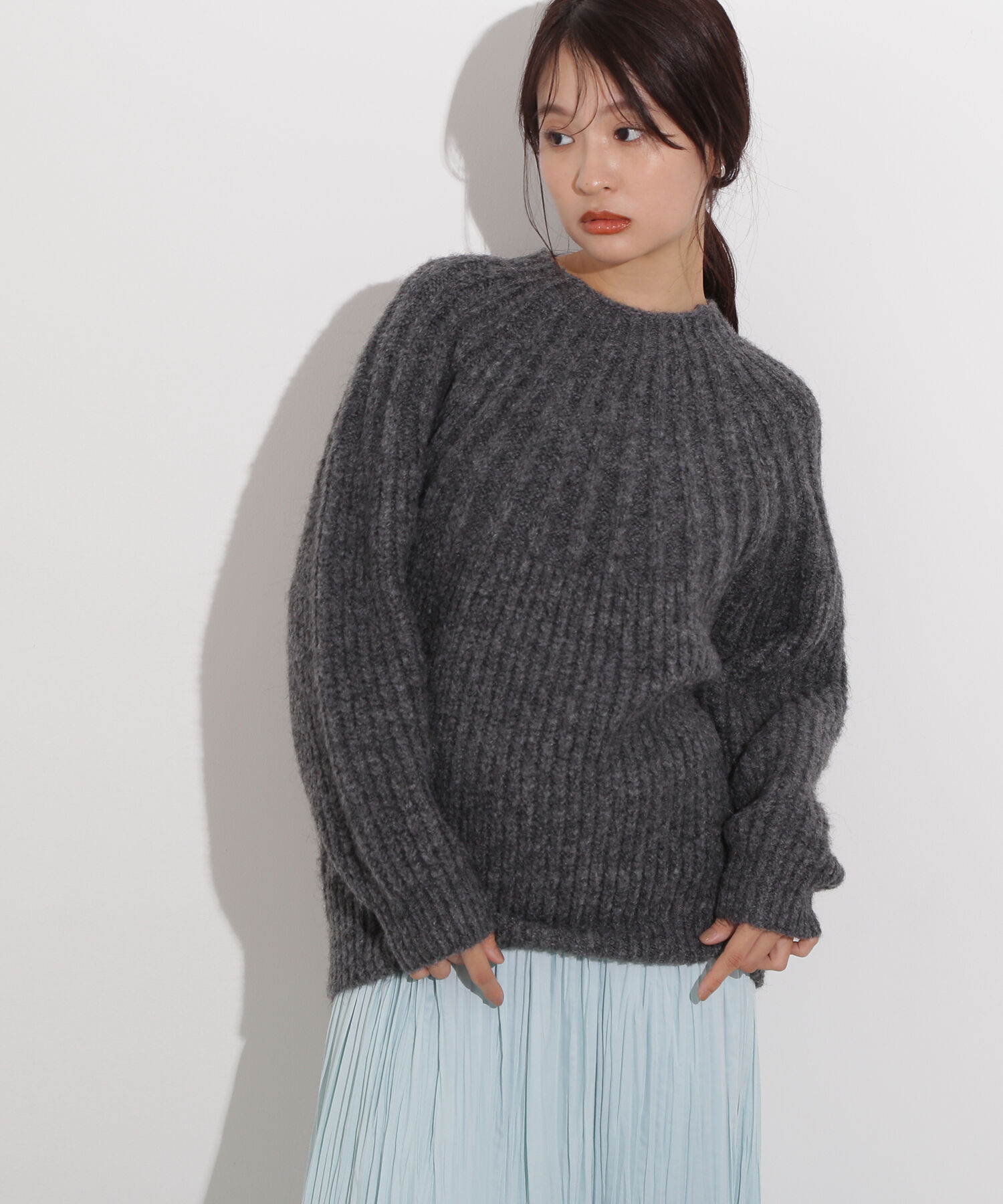  「〈N.〉求心編みニット」|ニット・セーター|