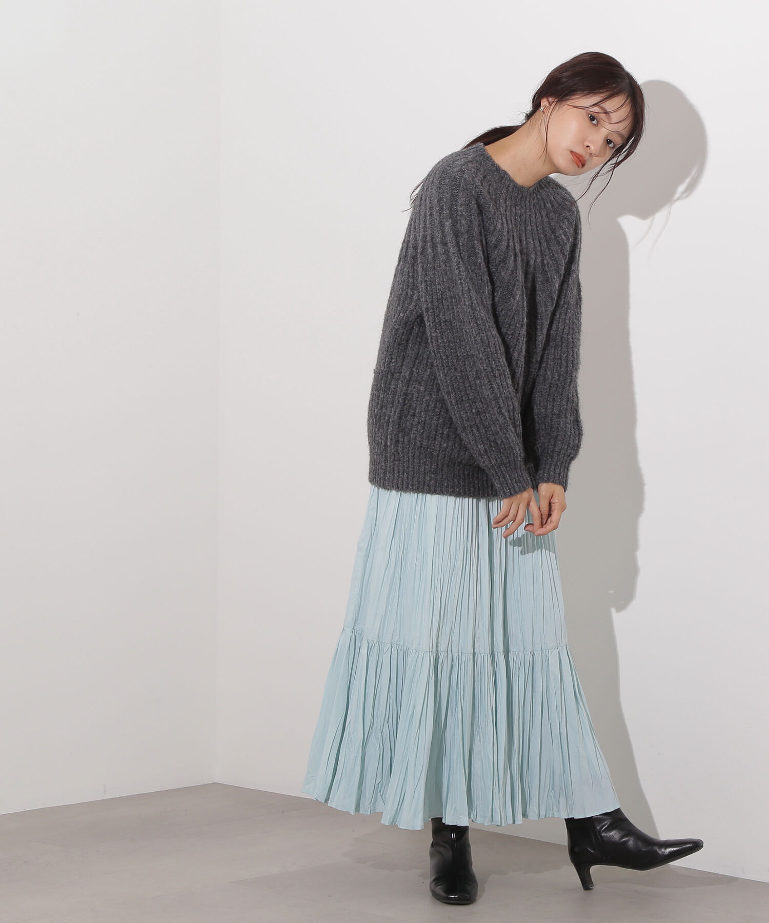  「〈N.〉求心編みニット」|ニット・セーター|