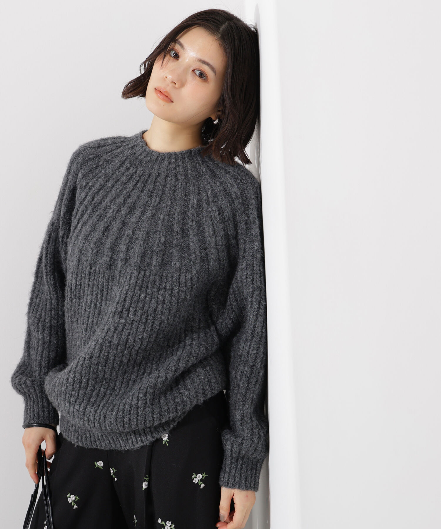  「〈N.〉求心編みニット」|ニット・セーター|