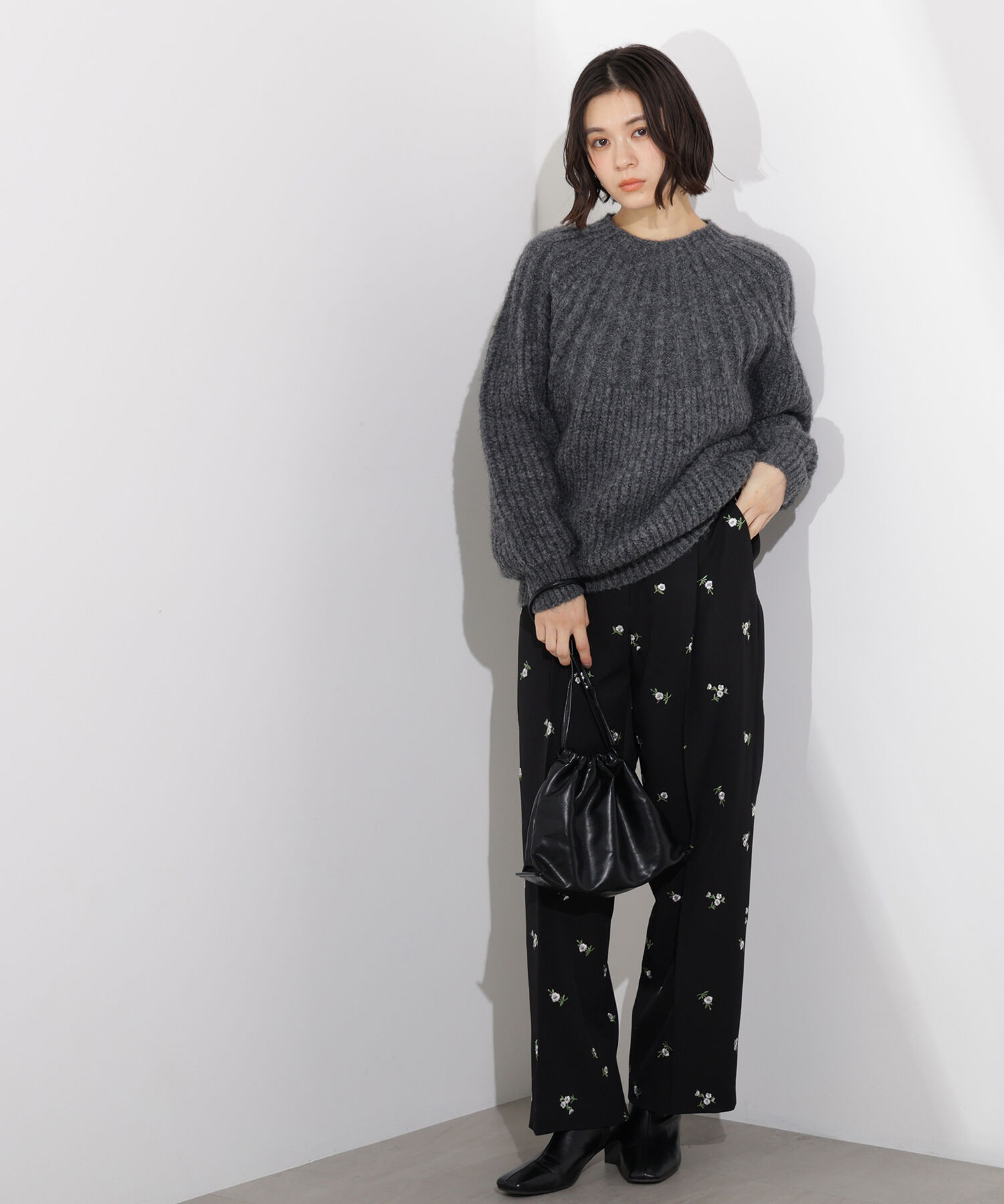  「〈N.〉求心編みニット」|ニット・セーター|