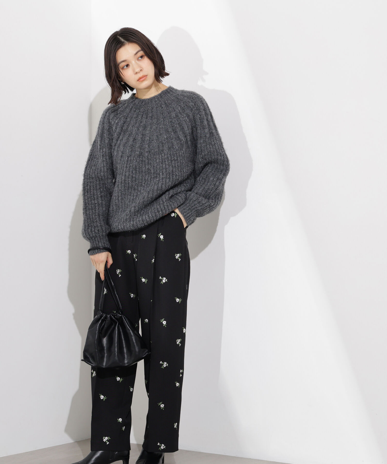  「〈N.〉求心編みニット」|ニット・セーター|