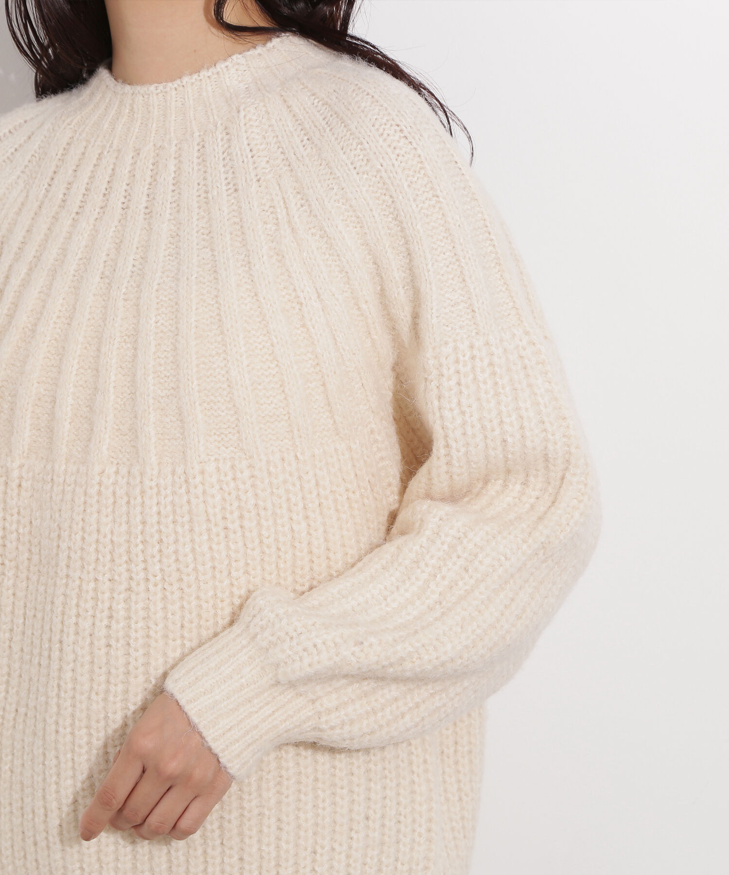  「〈N.〉求心編みニット」|ニット・セーター|