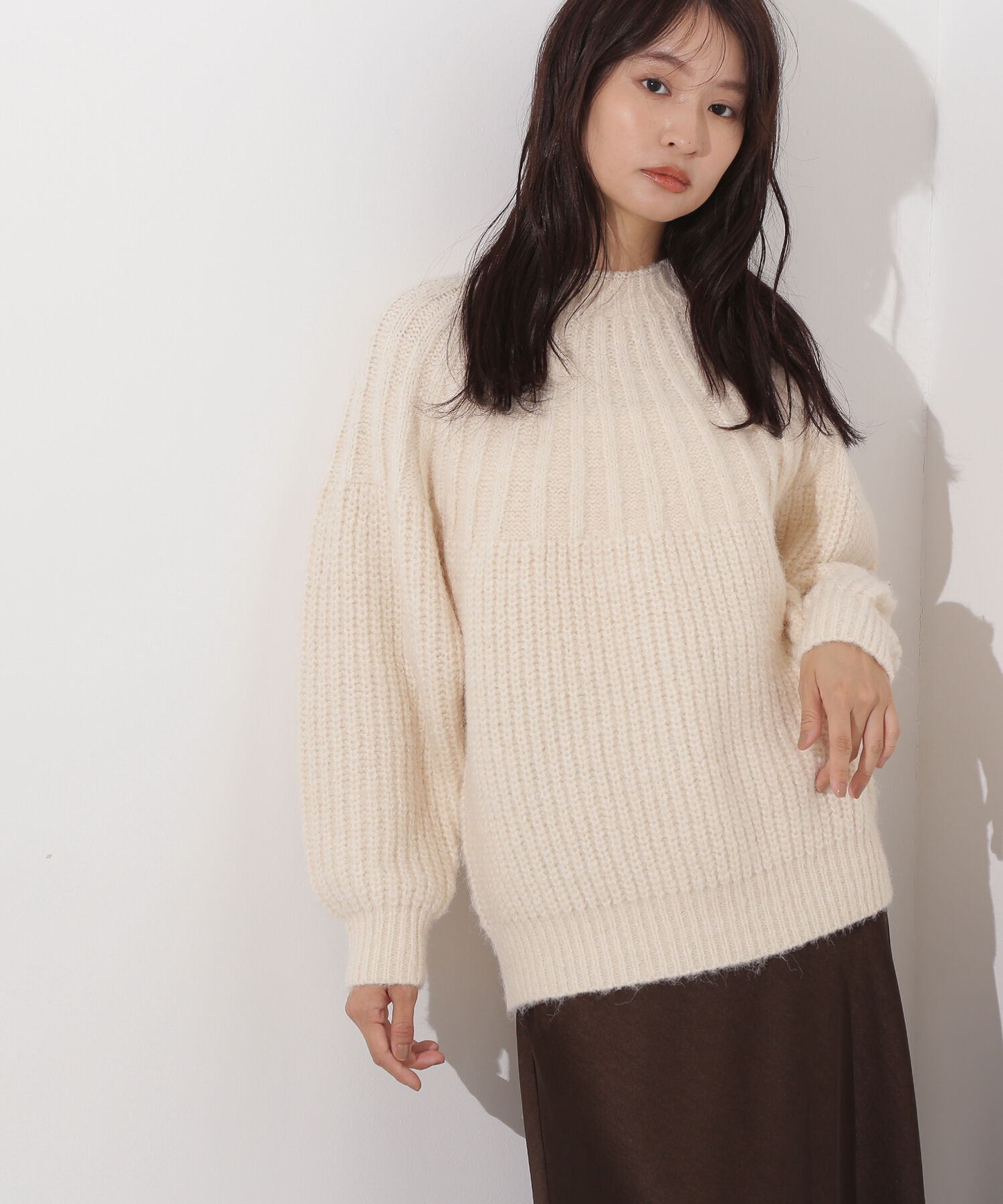  「〈N.〉求心編みニット」|ニット・セーター|
