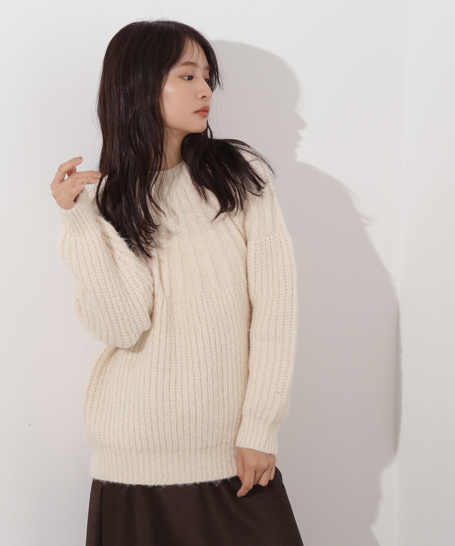  「〈N.〉求心編みニット」|ニット・セーター|