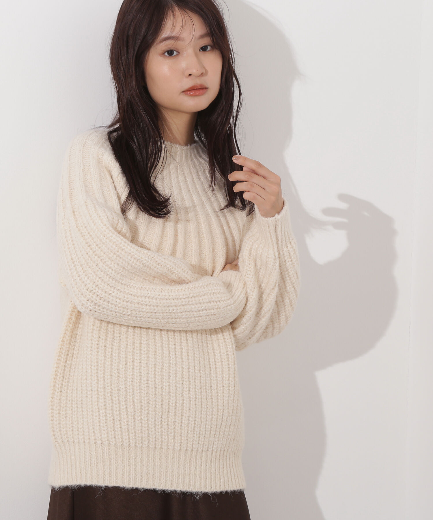  「〈N.〉求心編みニット」|ニット・セーター|