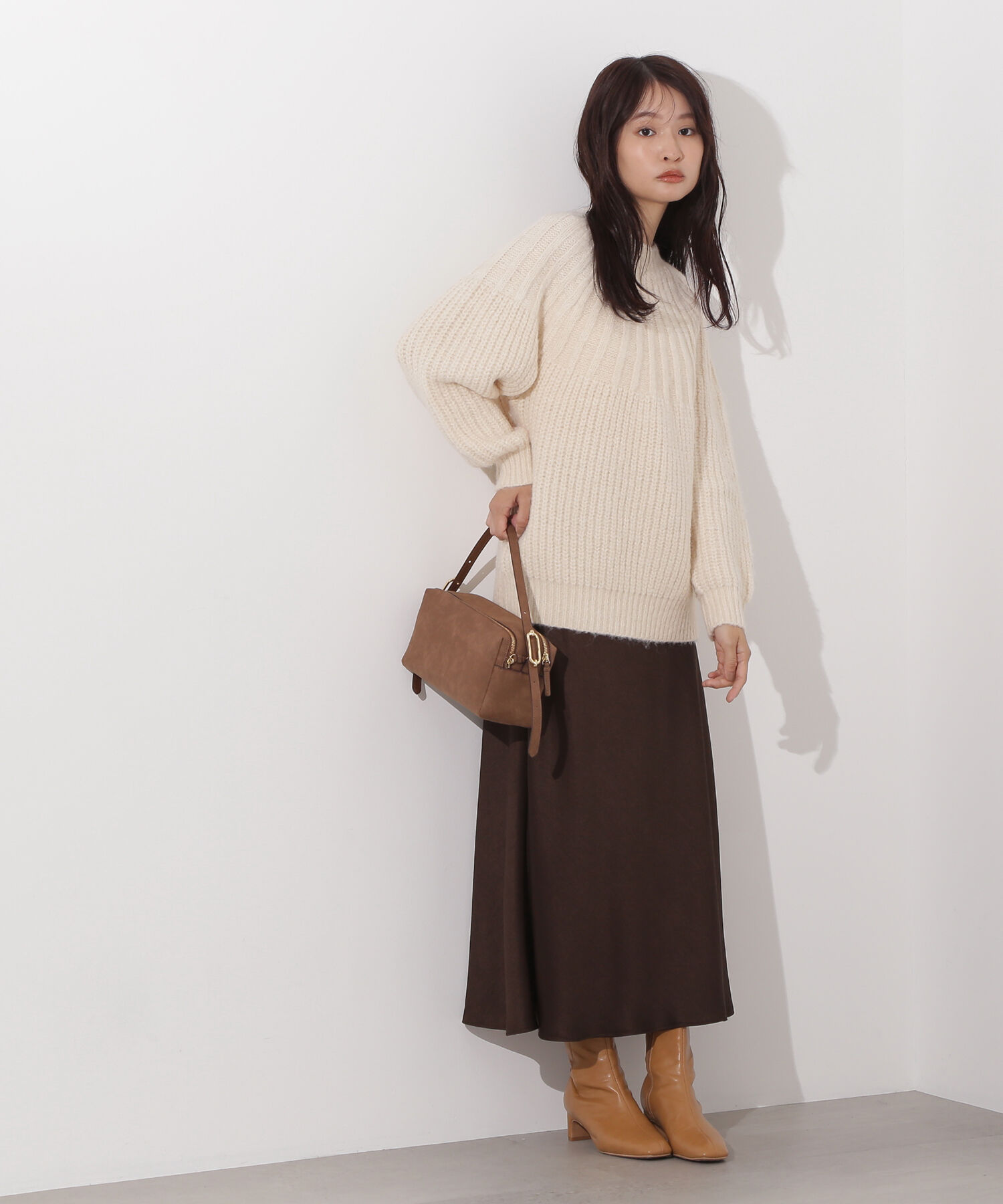  「〈N.〉求心編みニット」|ニット・セーター|