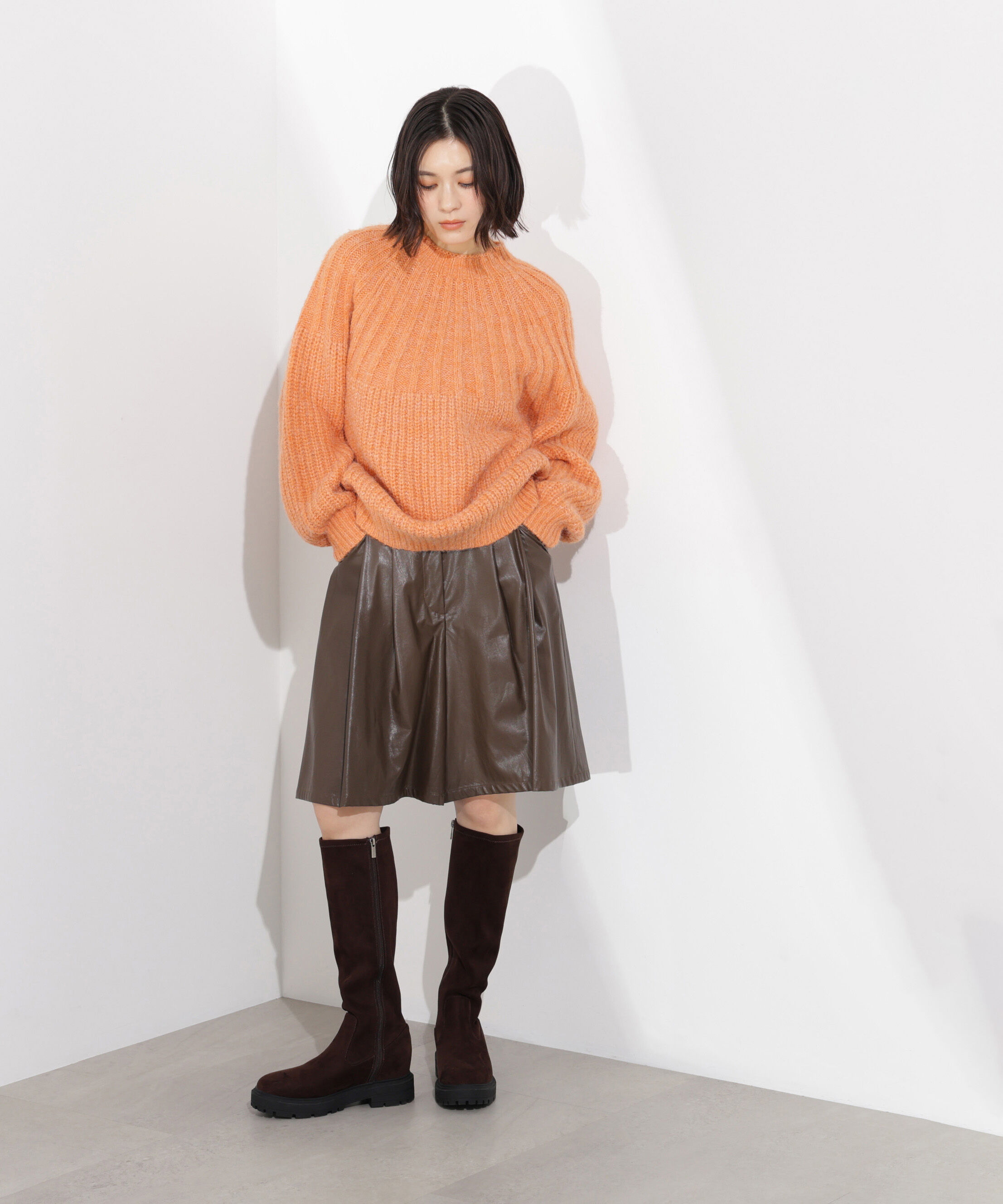  「〈N.〉求心編みニット」|ニット・セーター|