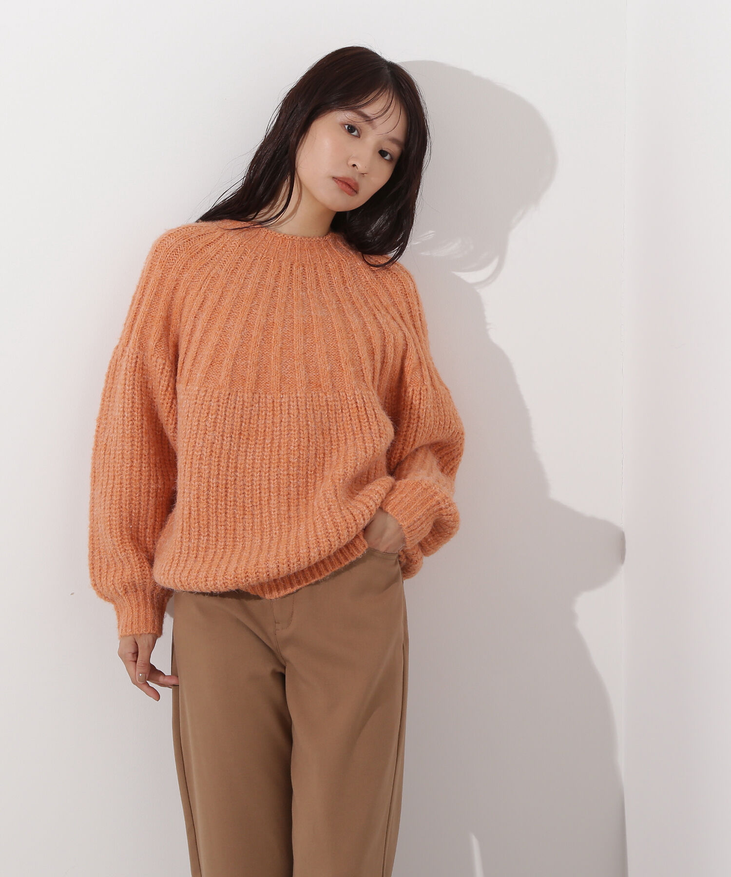  「〈N.〉求心編みニット」|ニット・セーター|