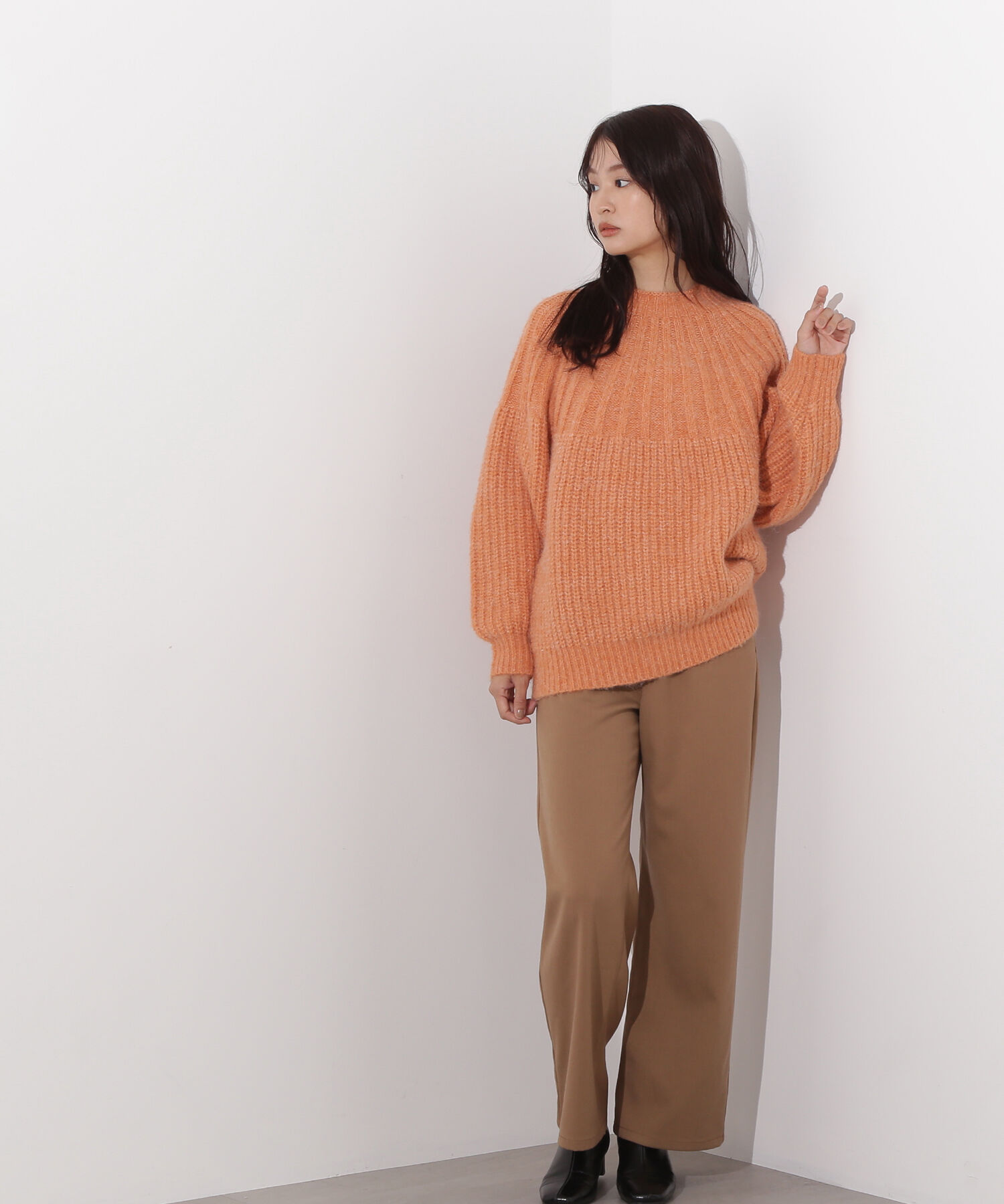  「〈N.〉求心編みニット」|ニット・セーター|