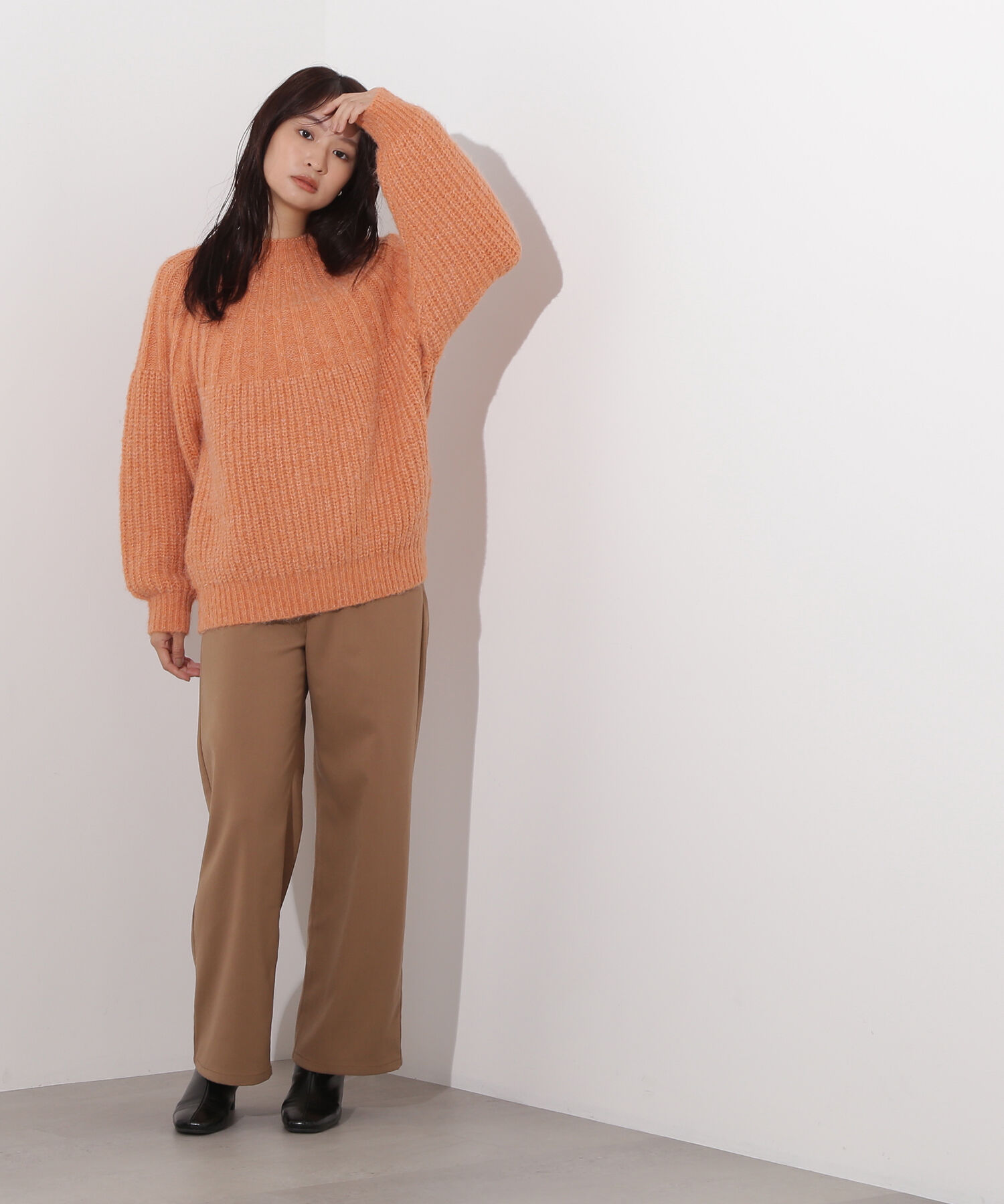  「〈N.〉求心編みニット」|ニット・セーター|