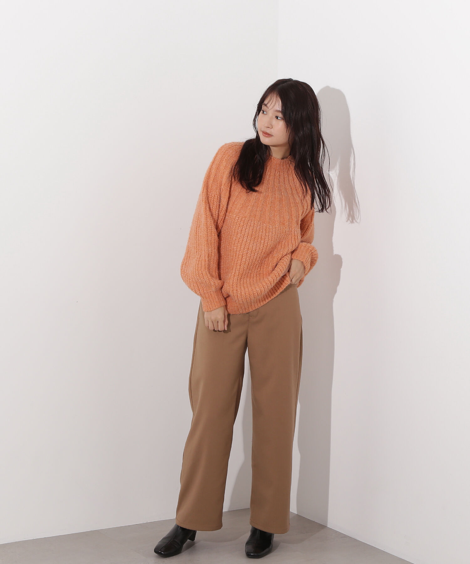  「〈N.〉求心編みニット」|ニット・セーター|