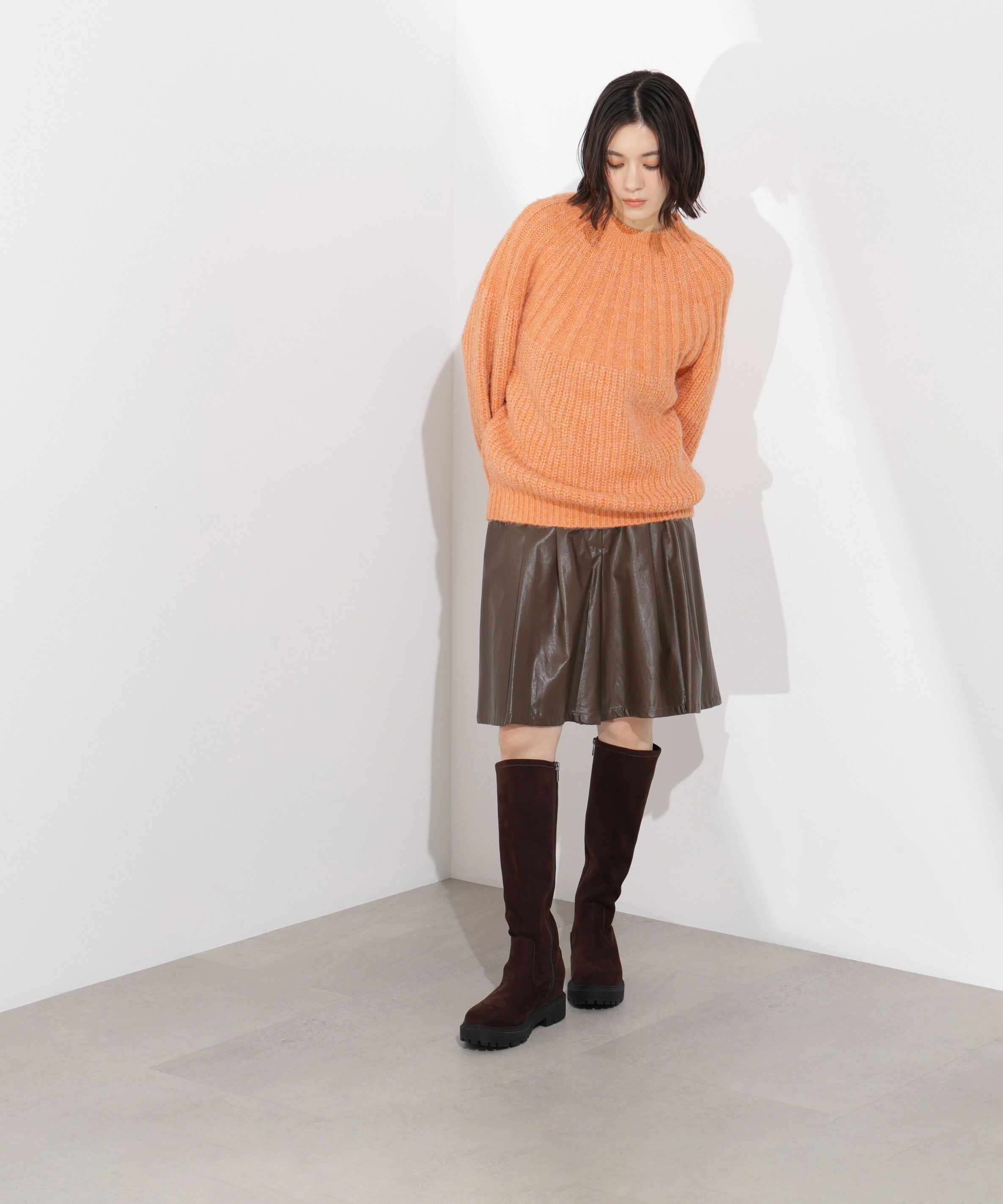  「〈N.〉求心編みニット」|ニット・セーター|