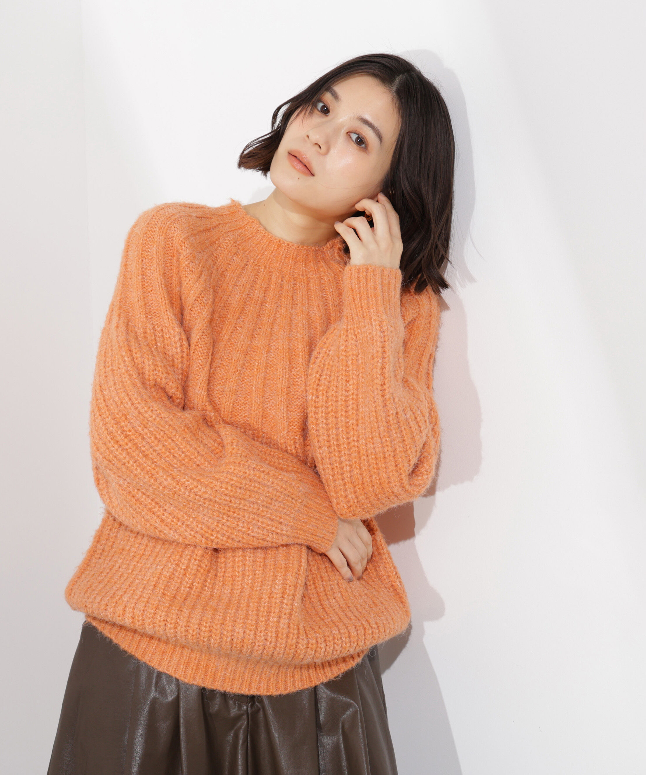  「〈N.〉求心編みニット」|ニット・セーター|