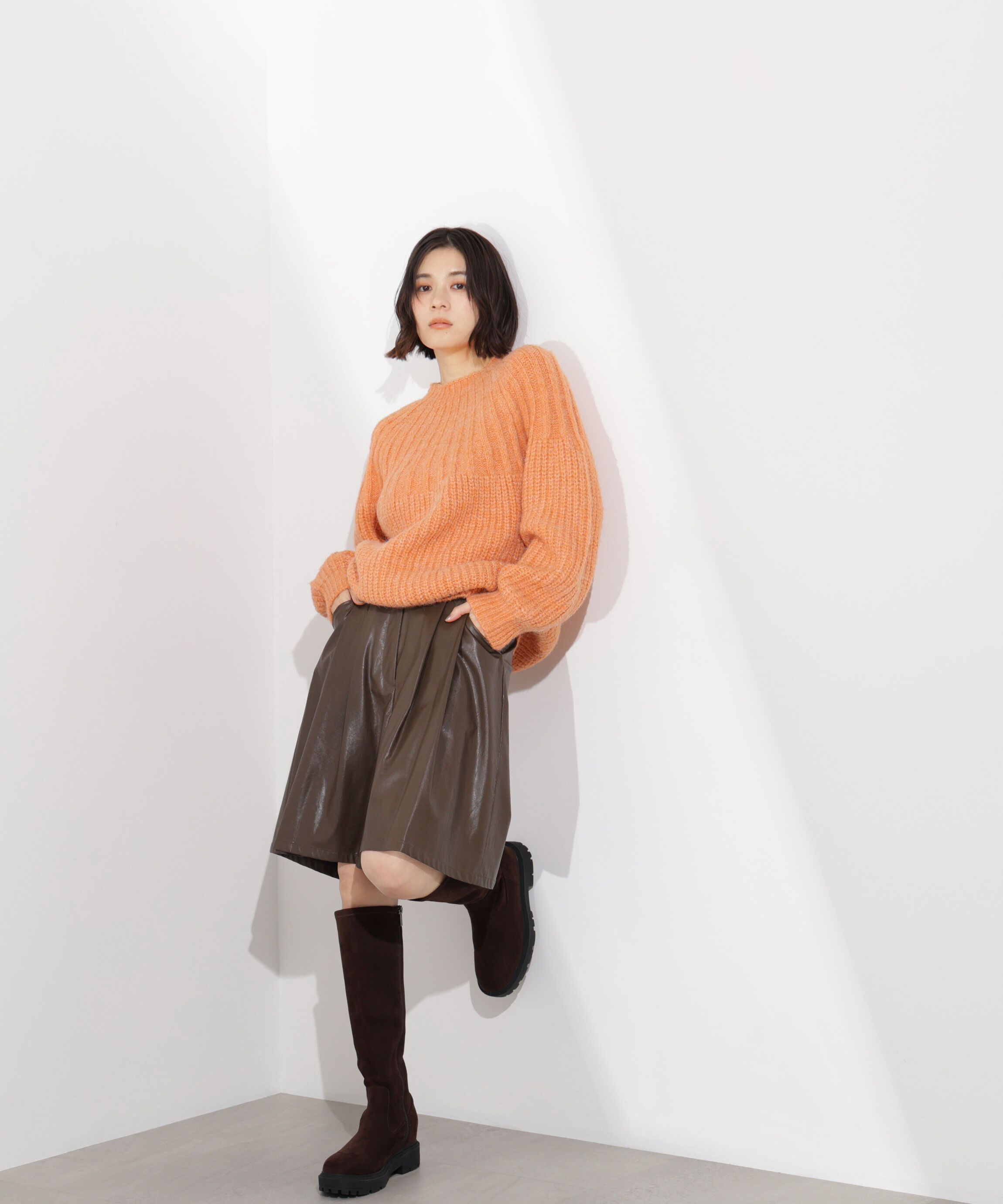  「〈N.〉求心編みニット」|ニット・セーター|