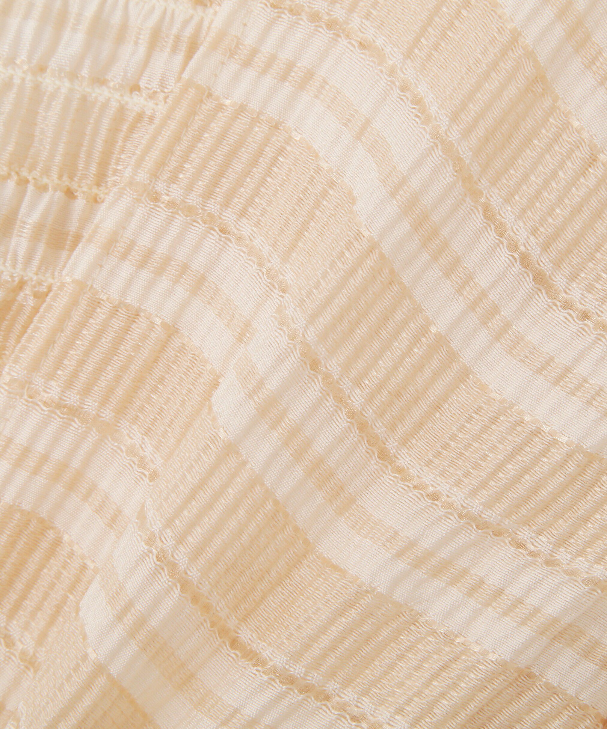  「肩フリルシャーリングペプラムブラウス」|シャツ・ブラウス|