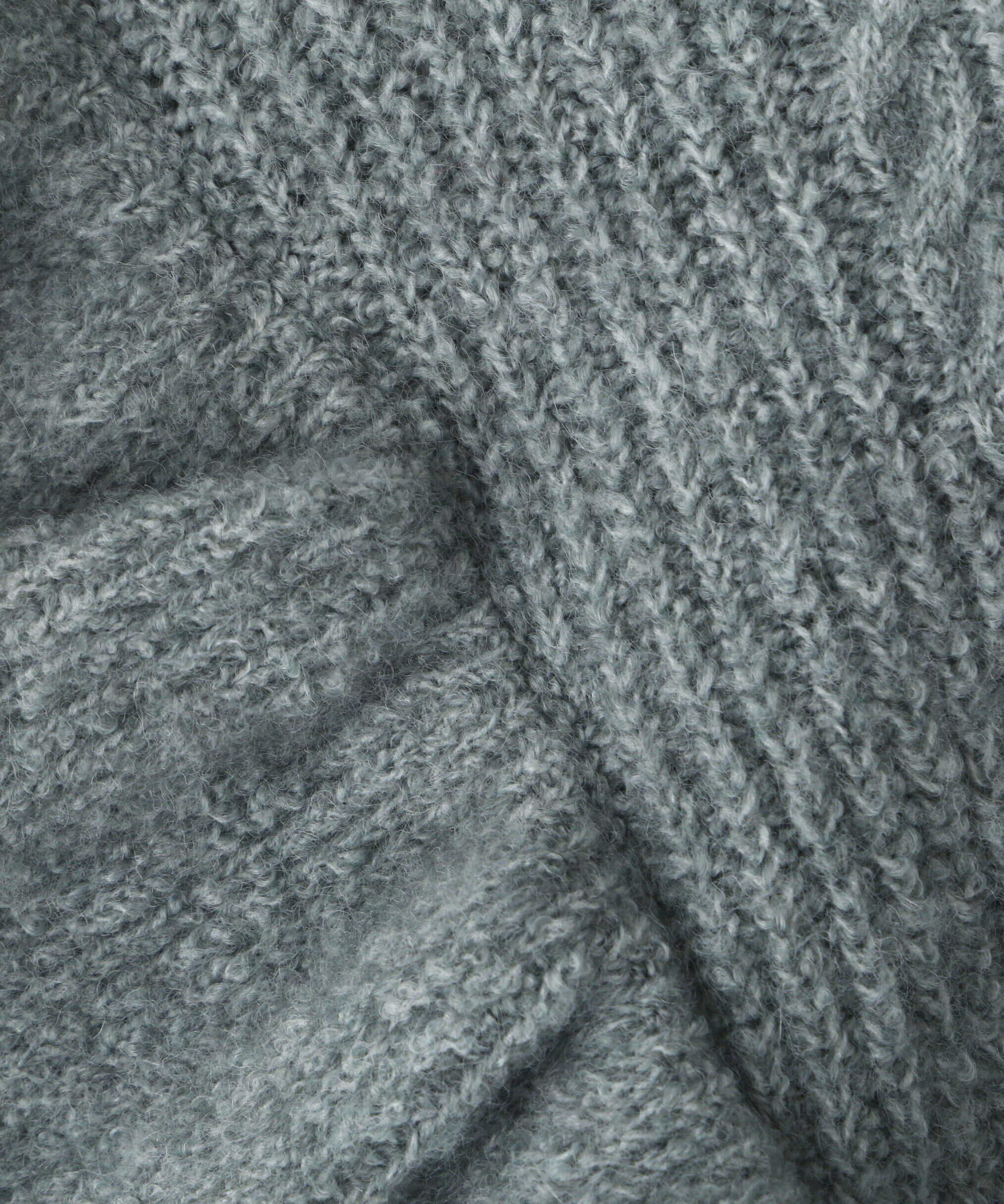  「肩フリルケーブルニット」|ニット・セーター|