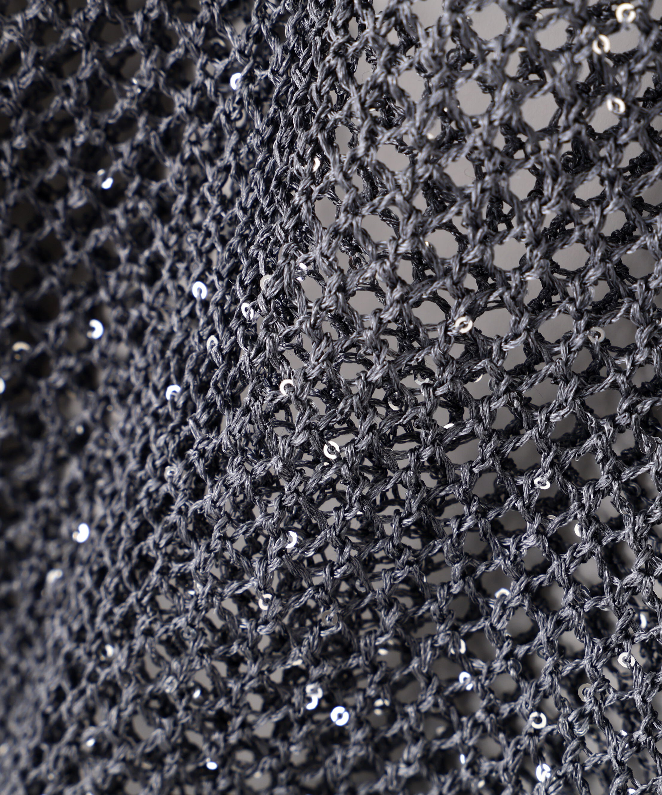  「メッシュスパンコールニット」|ニット・セーター|