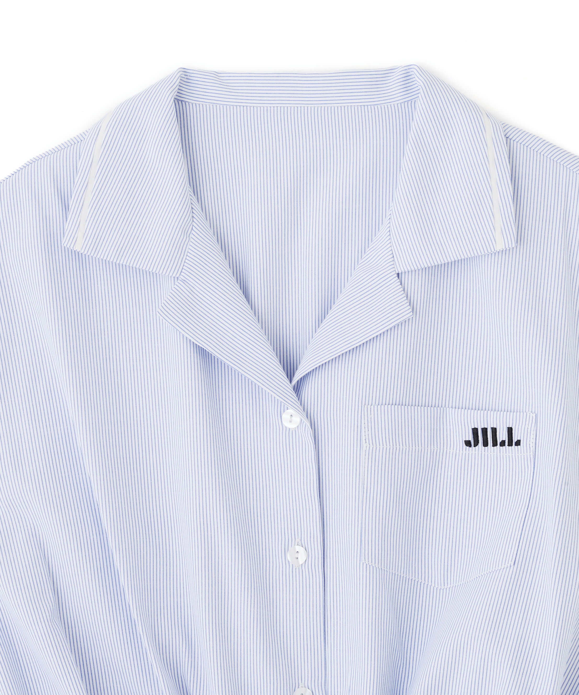  「ウエストリボン開襟シャツ」|シャツ・ブラウス|