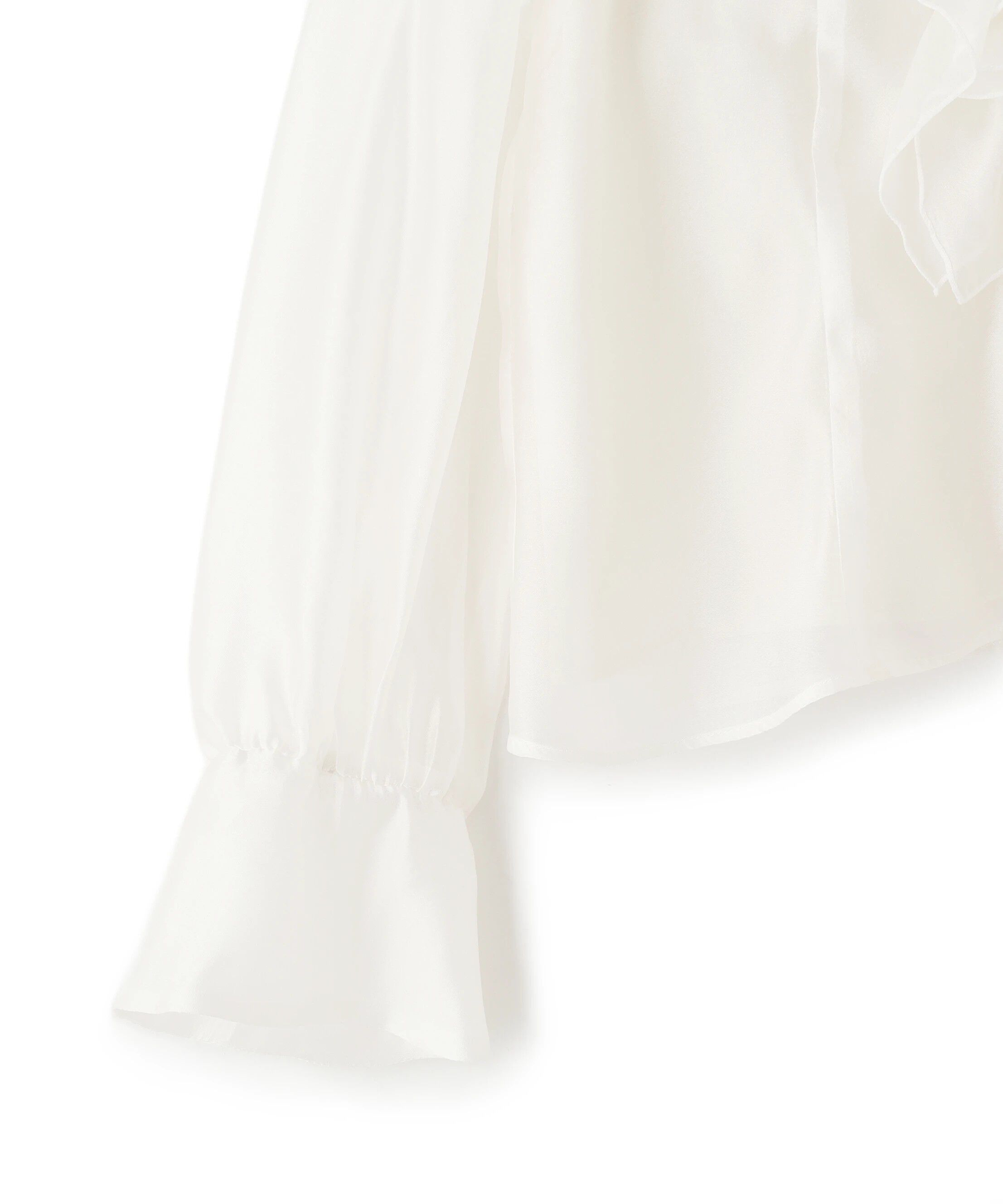  「シアーフリルブラウス」|シャツ・ブラウス|