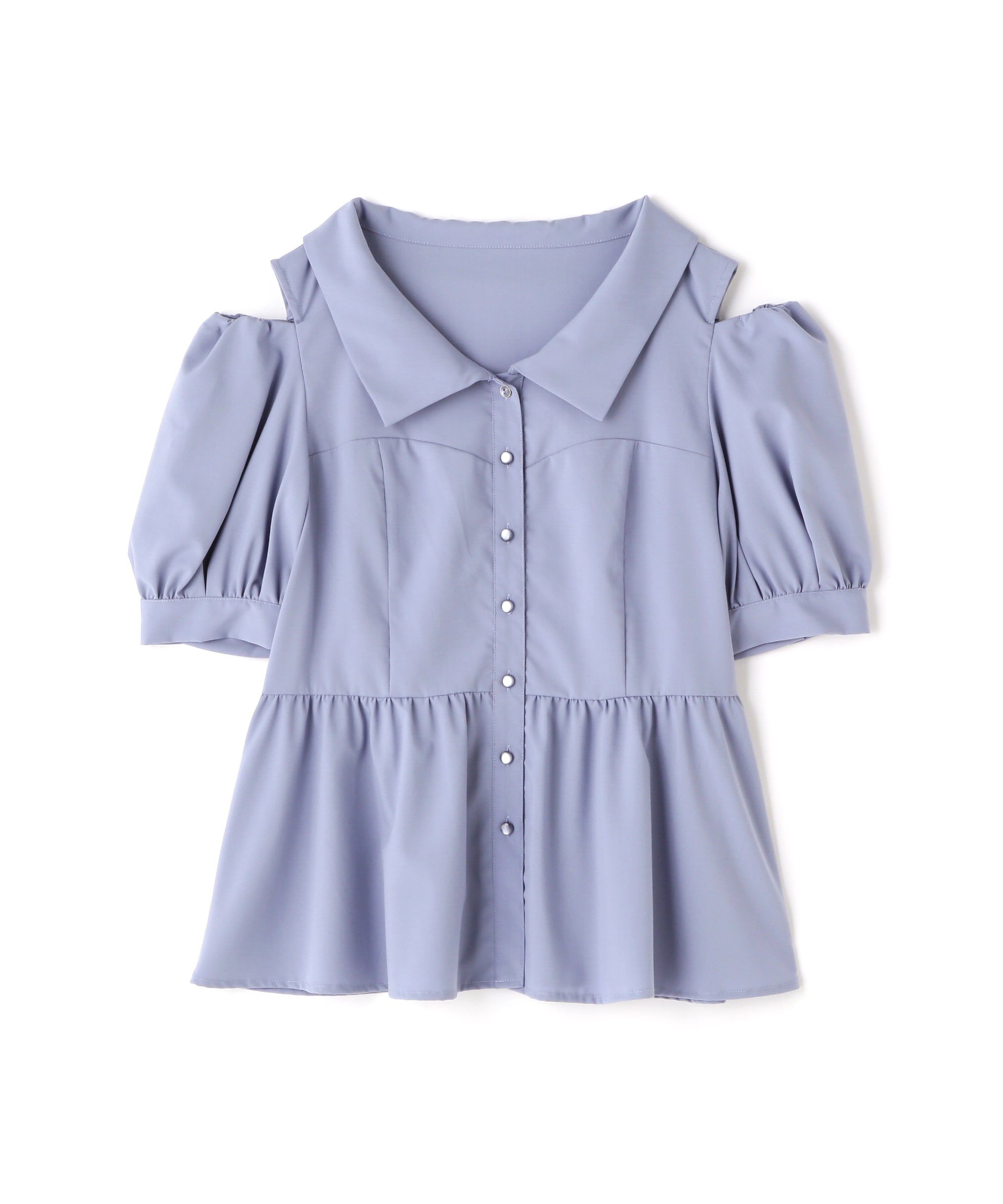 PROPORTION BODY DRESSING「ペプラムシャツブラウス」|シャツ・ブラウス|