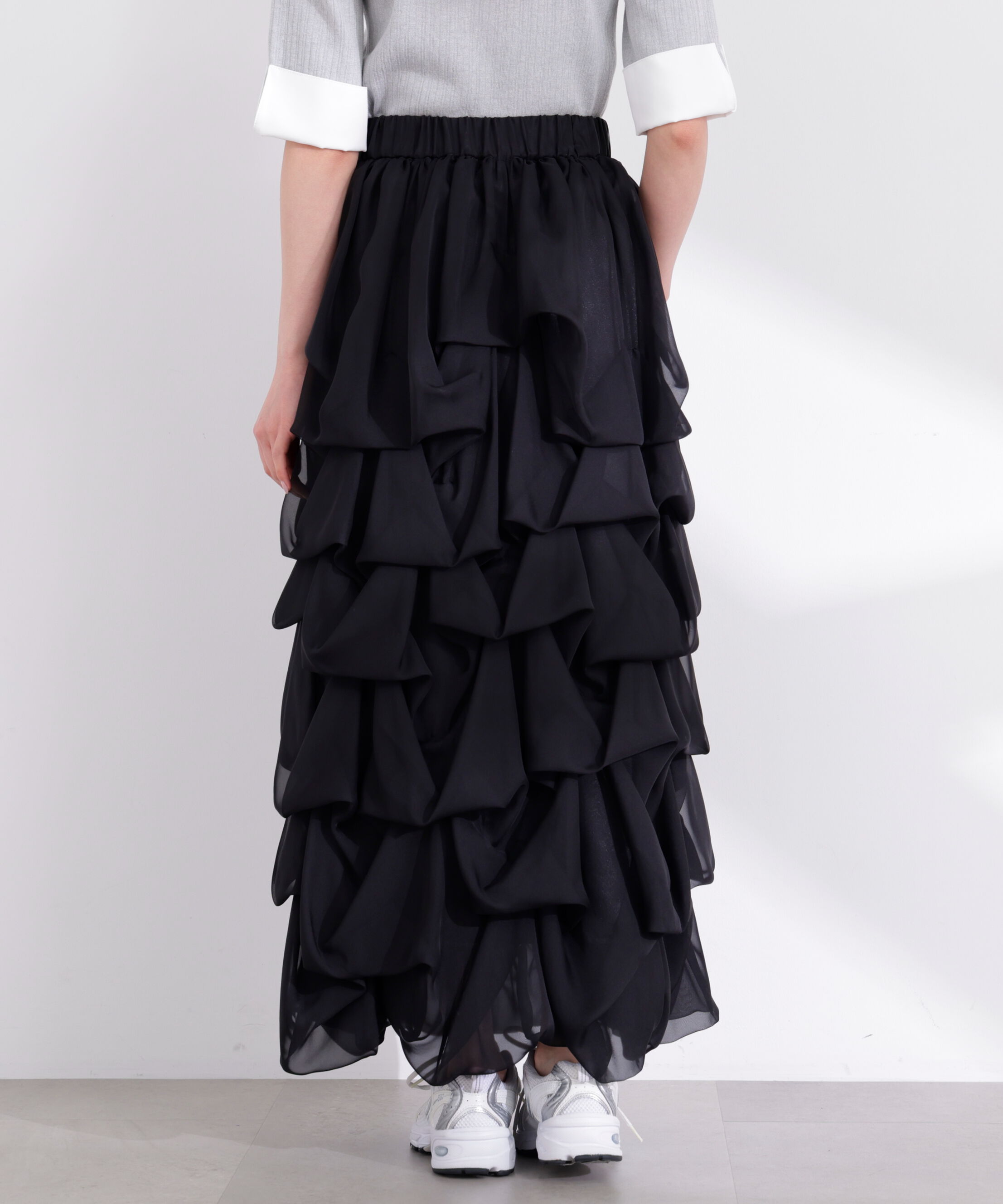 PROPORTION BODY DRESSING「＜山内ともなさんコラボ＞タックバルーンスカート 26SS」|スカート|