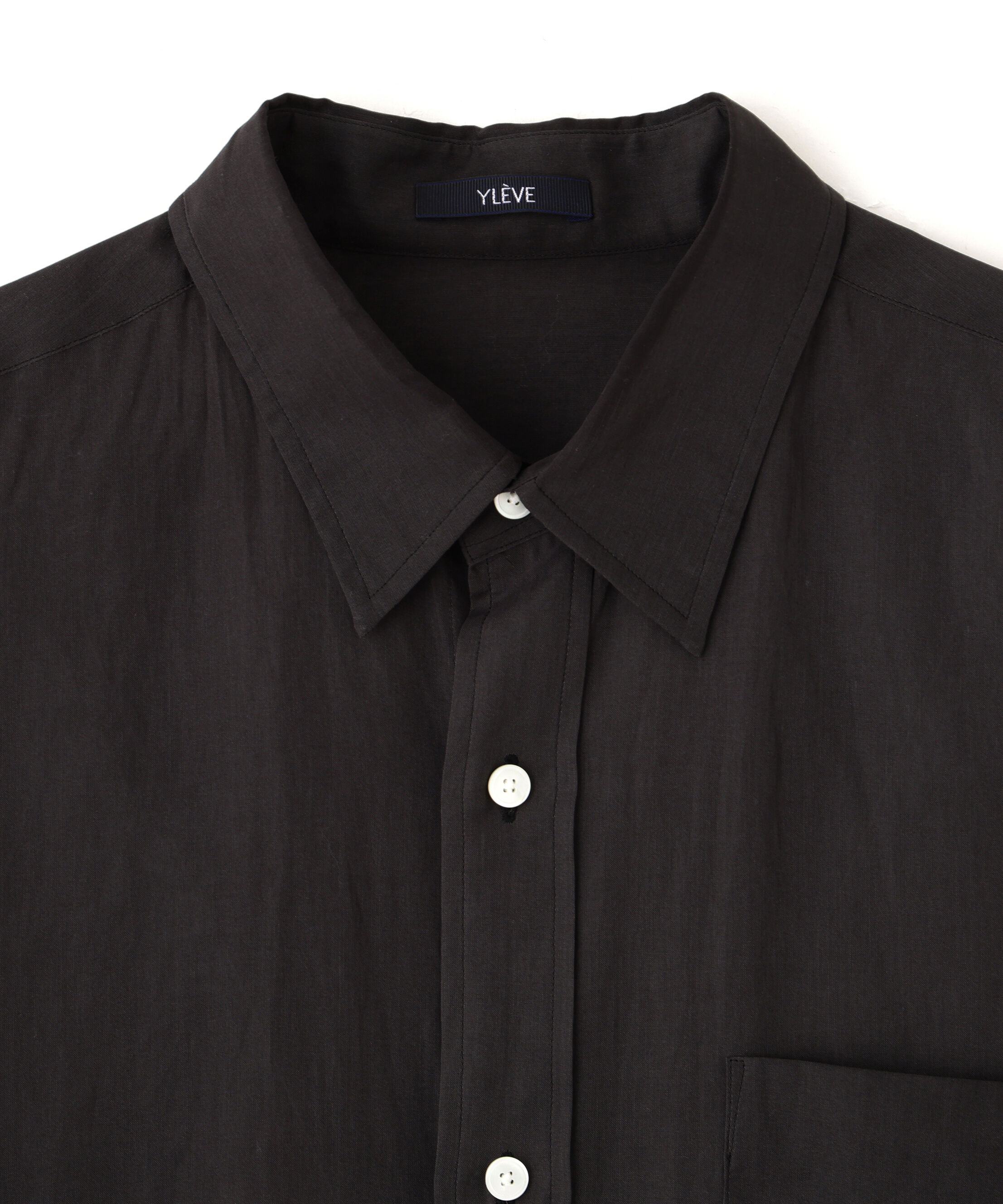 YLEVE 「YLEVE / COTTON VOILE LAWN LONG SLEEVE SHIRT」|シャツ・ブラウス|