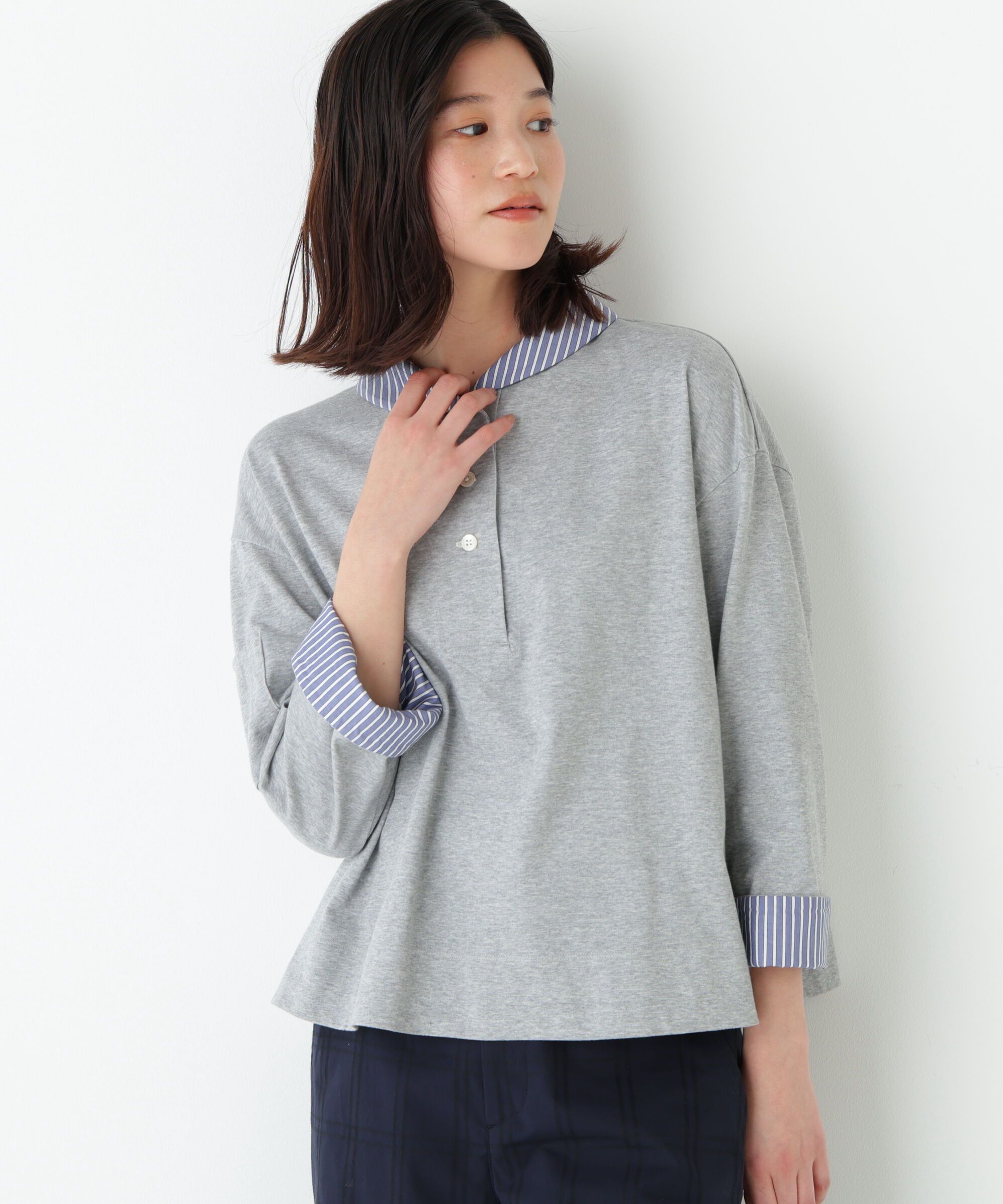  「◆《接触冷感》クールマックスプレーティング天竺」|Tシャツ・カットソー|