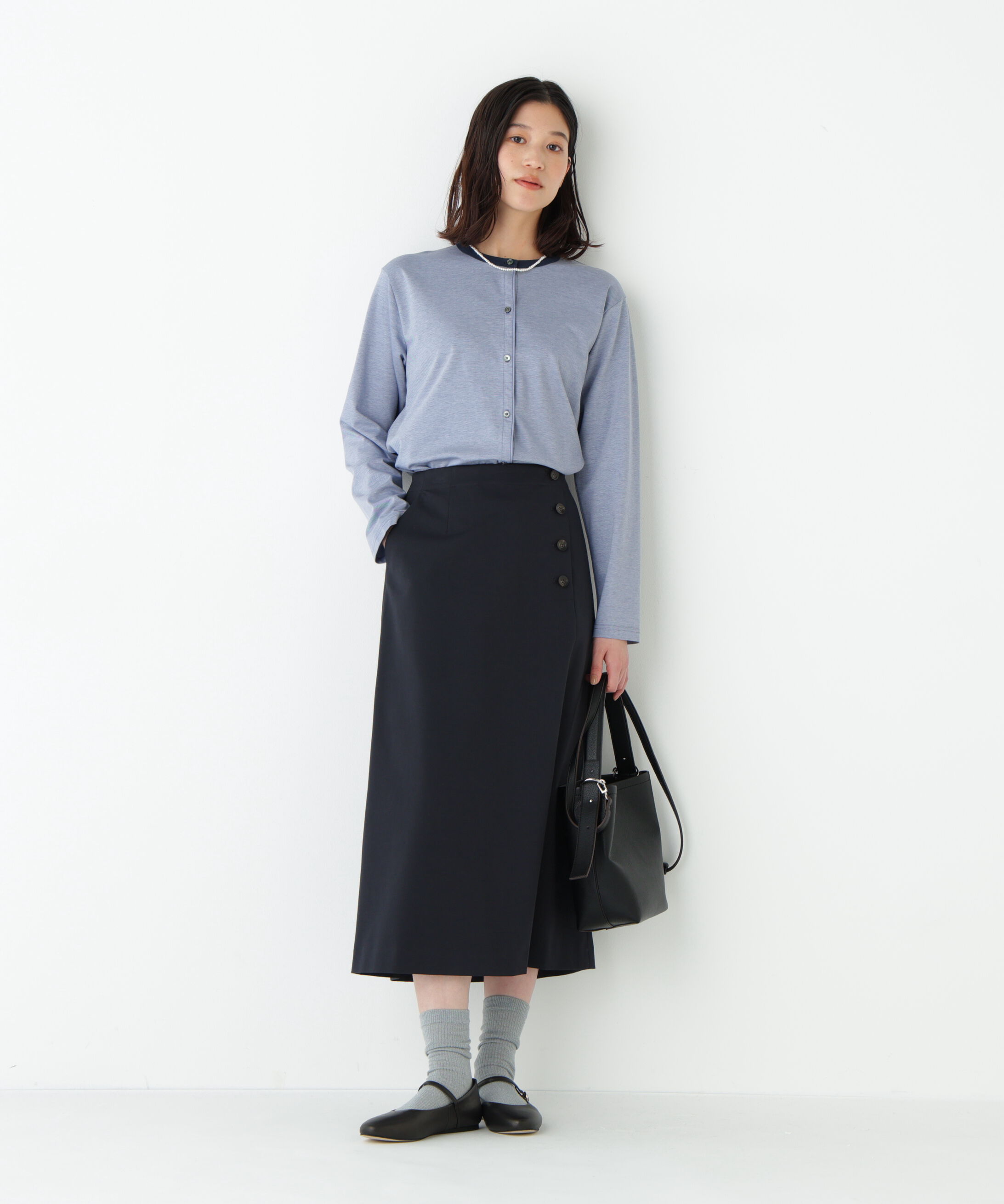  「◆《ウォッシャブル/接触冷感》ポンチカーディガン」|Tシャツ・カットソー|