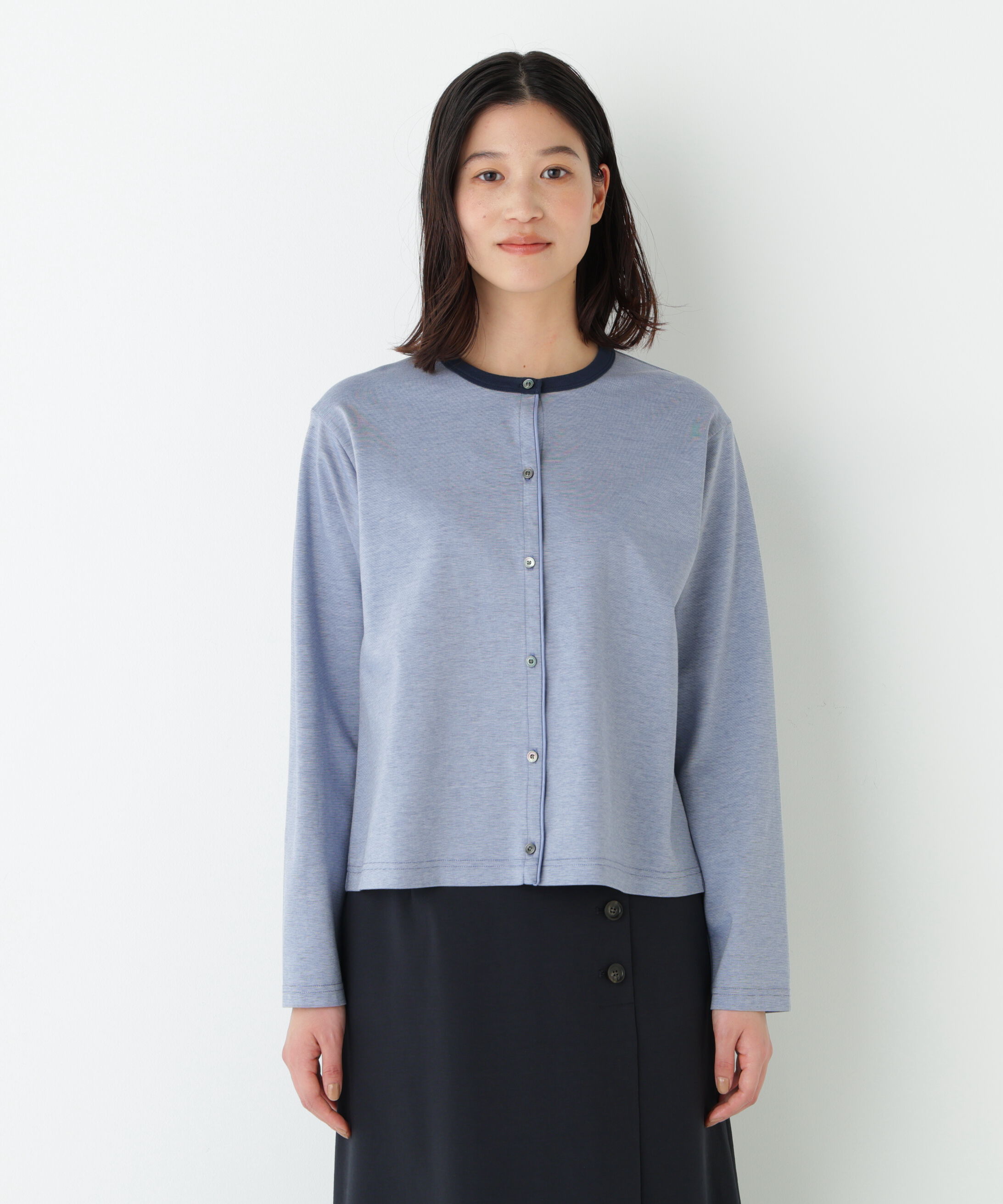  「◆《ウォッシャブル/接触冷感》ポンチカーディガン」|Tシャツ・カットソー|