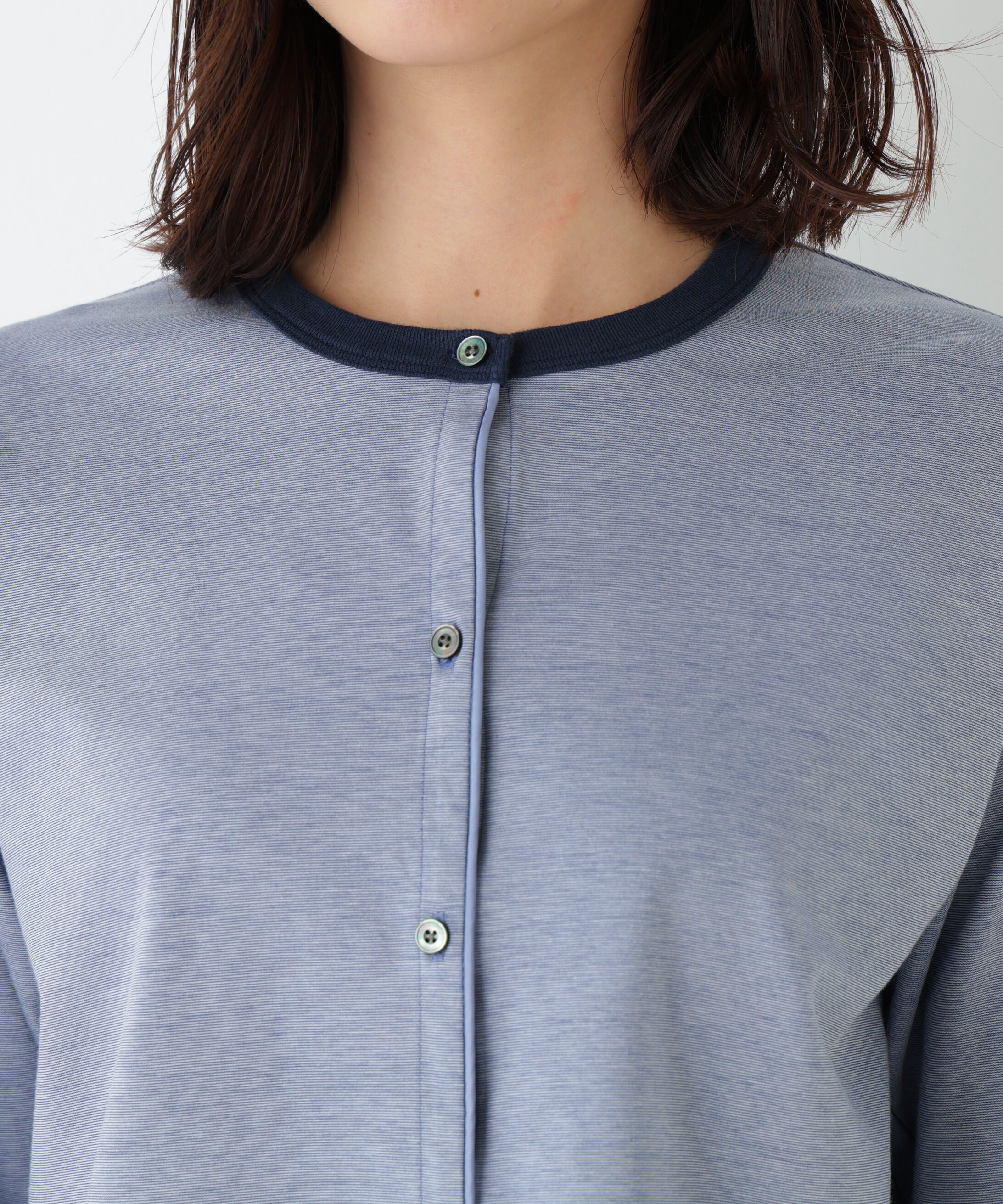  「◆《ウォッシャブル/接触冷感》ポンチカーディガン」|Tシャツ・カットソー|