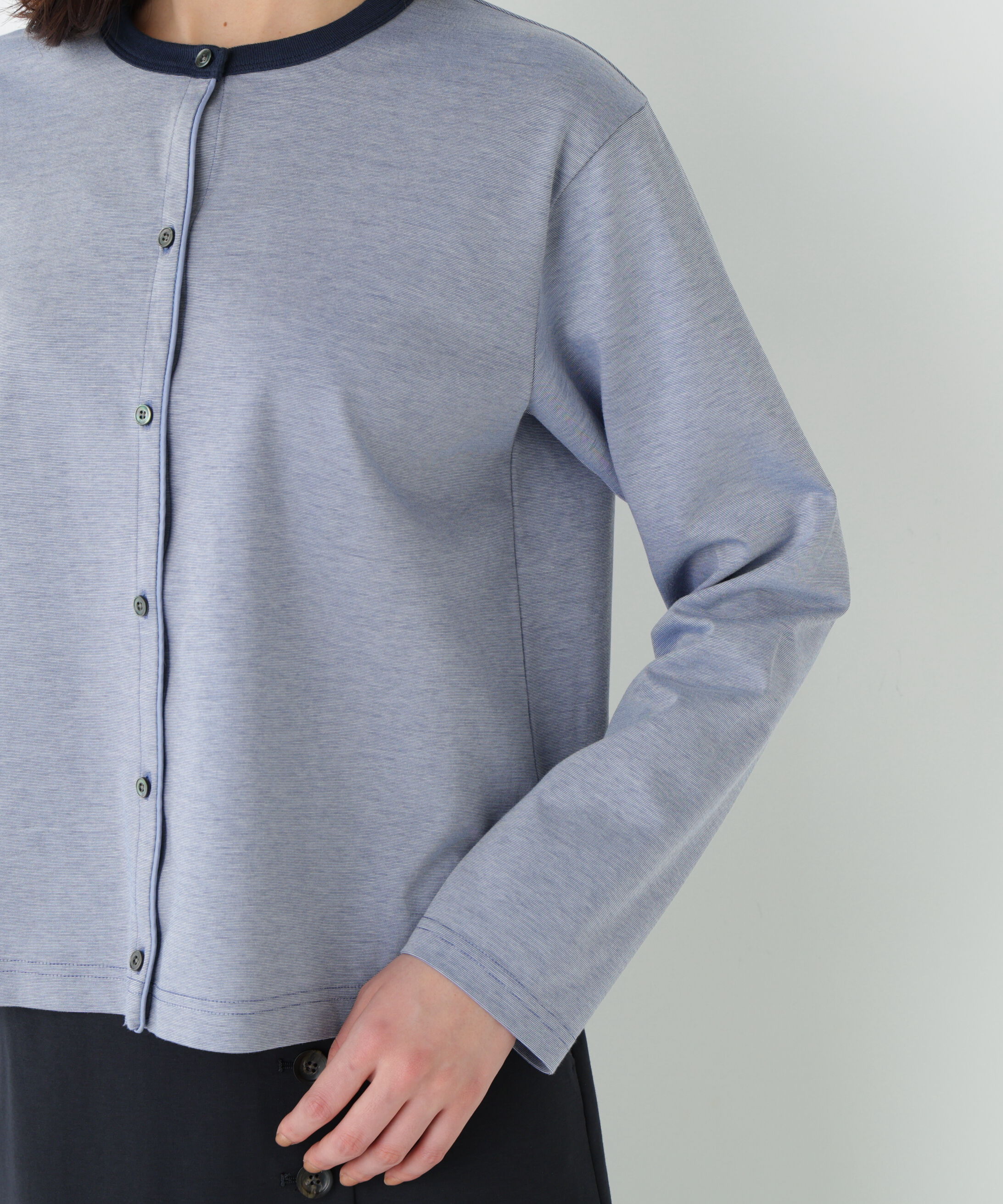  「◆《ウォッシャブル/接触冷感》ポンチカーディガン」|Tシャツ・カットソー|