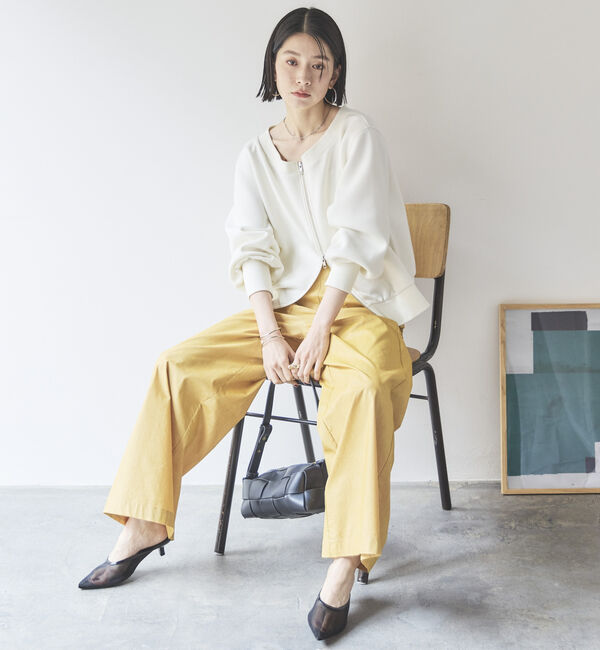 Doux archives「カノコ４ｗａｙ　ＷＺＩＰプルオーバー」|Tシャツ・カットソー|