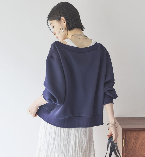 Doux archives「カノコ４ｗａｙ　ＷＺＩＰプルオーバー」|Tシャツ・カットソー|